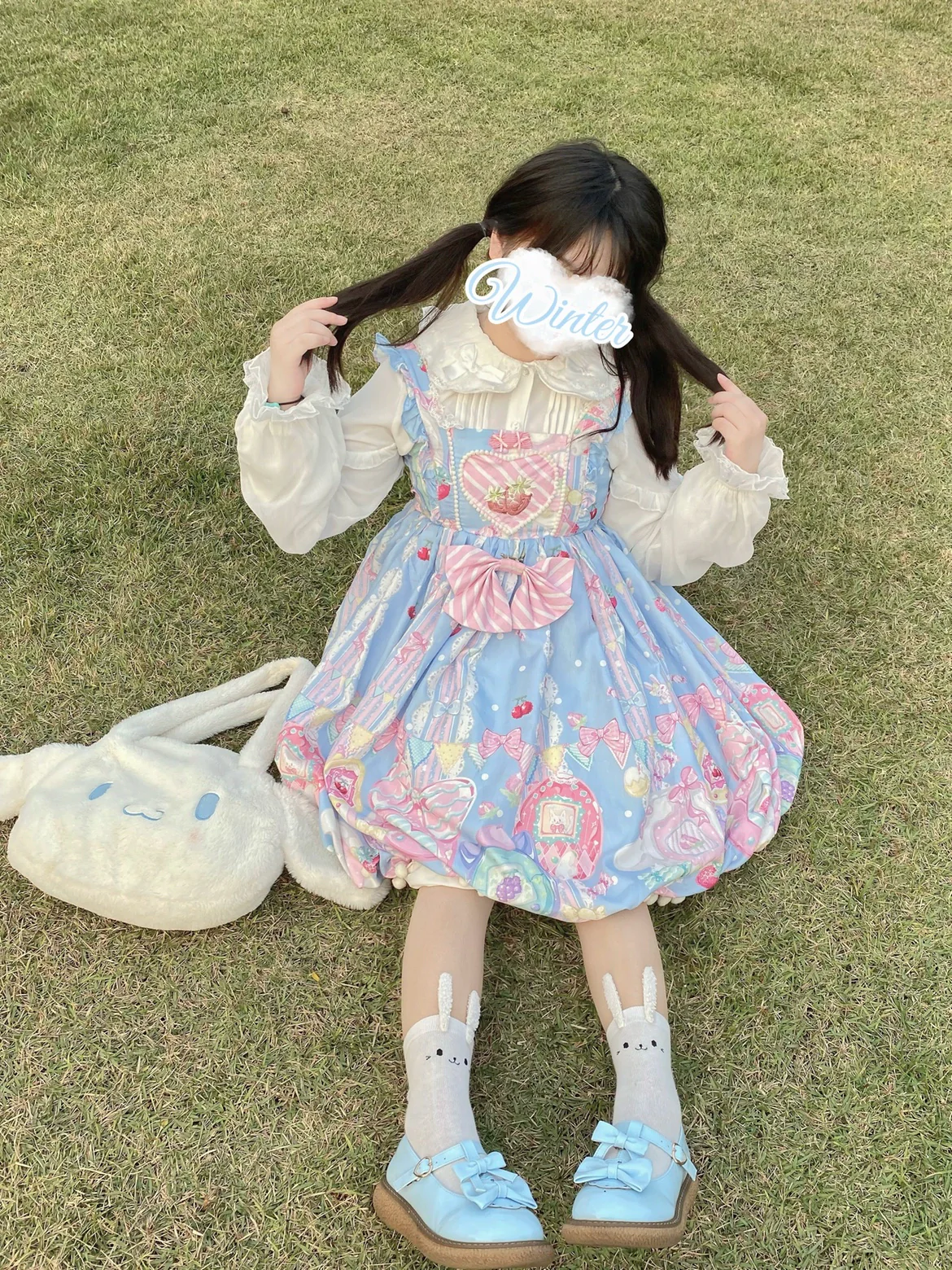 Sweet Lolita Blouse Double-layered Puff Sleeves Lolita Shirt - Image 23
