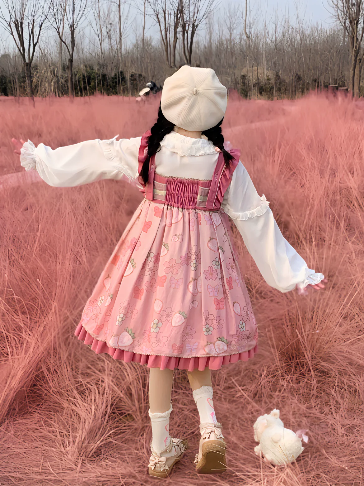 Sweet Lolita Blouse Double-layered Puff Sleeves Lolita Shirt - Image 25