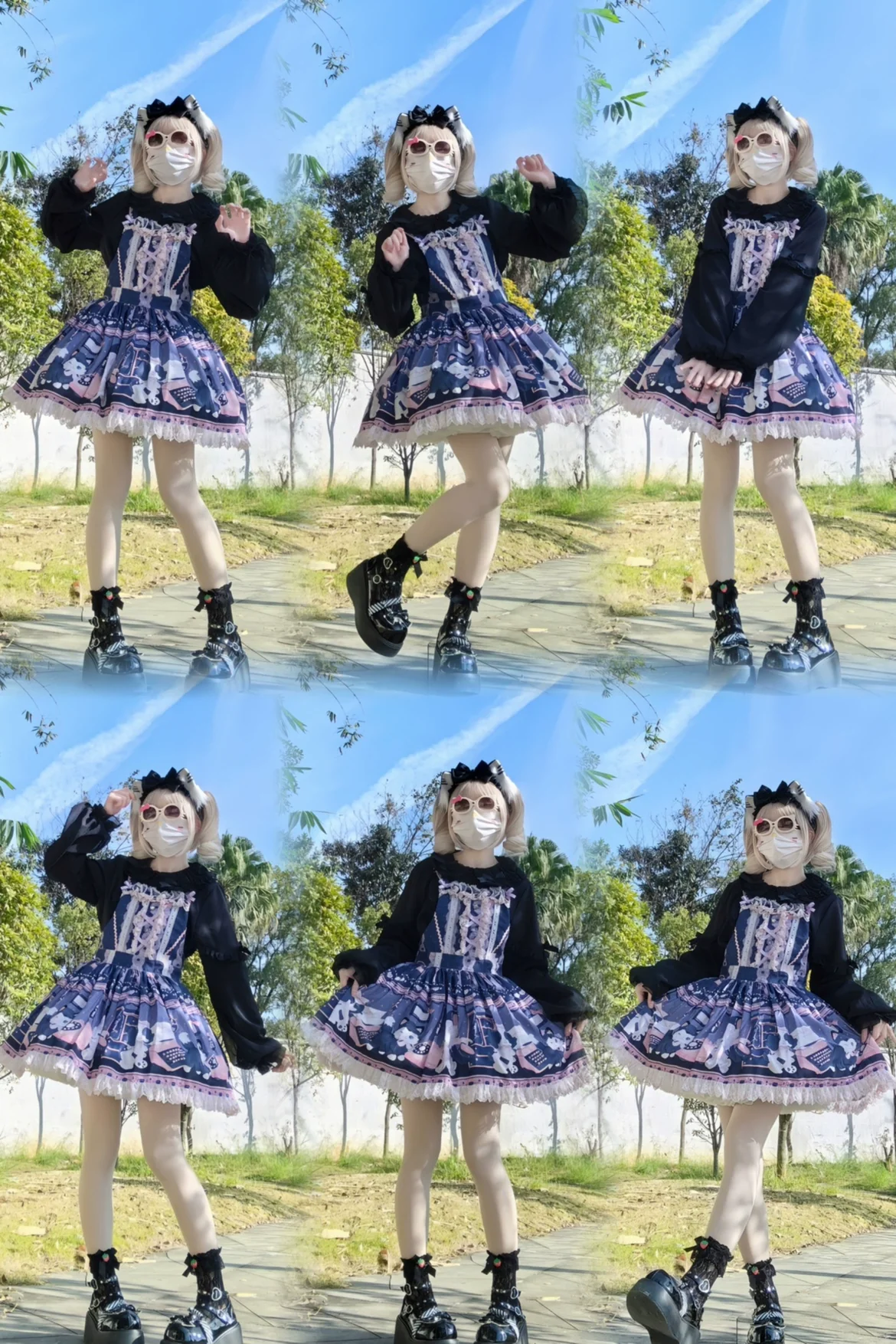 Sweet Lolita Blouse Double-layered Puff Sleeves Lolita Shirt - Image 26