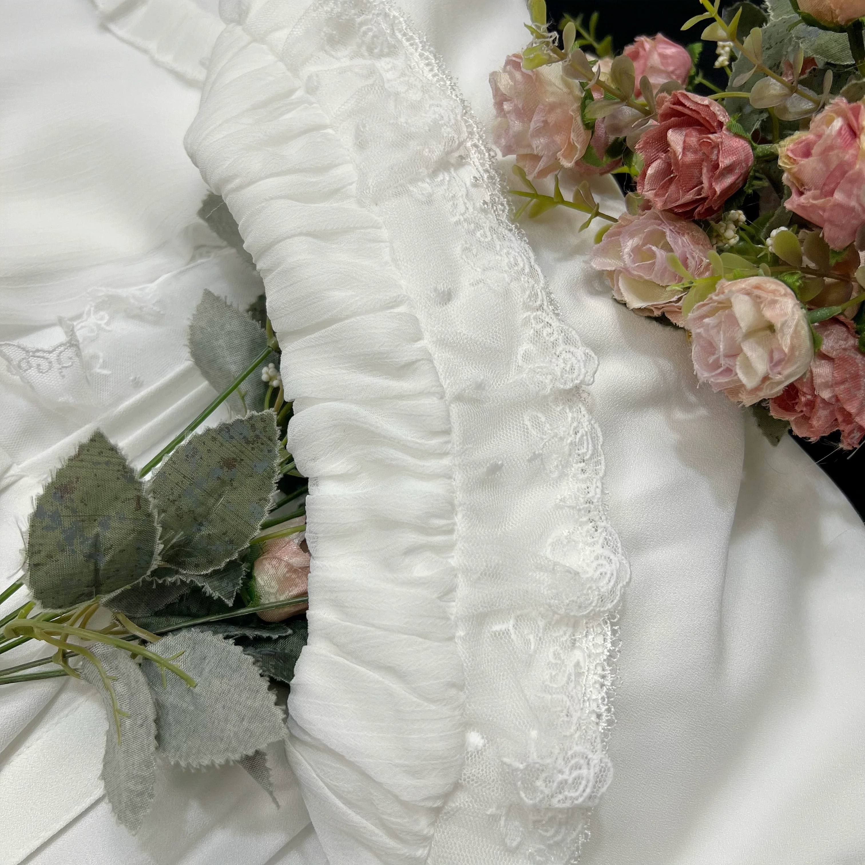 Sweet Lolita Blouse Double-layered Puff Sleeves Lolita Shirt - Image 9