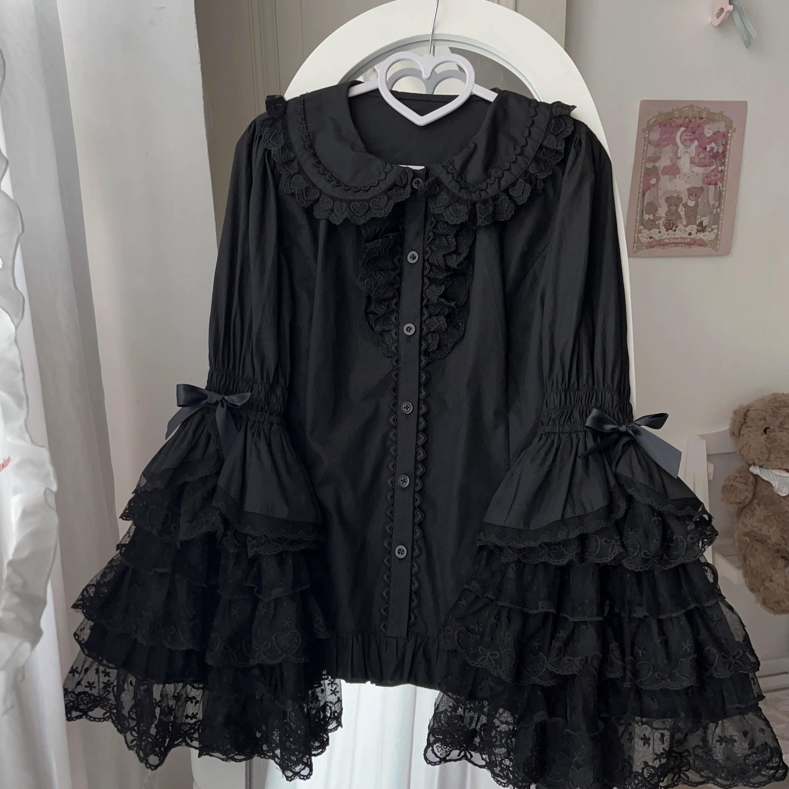 Love Overture - Sweet Lolita Blouse Princess Sleeves Lolita Shirt - Image 2