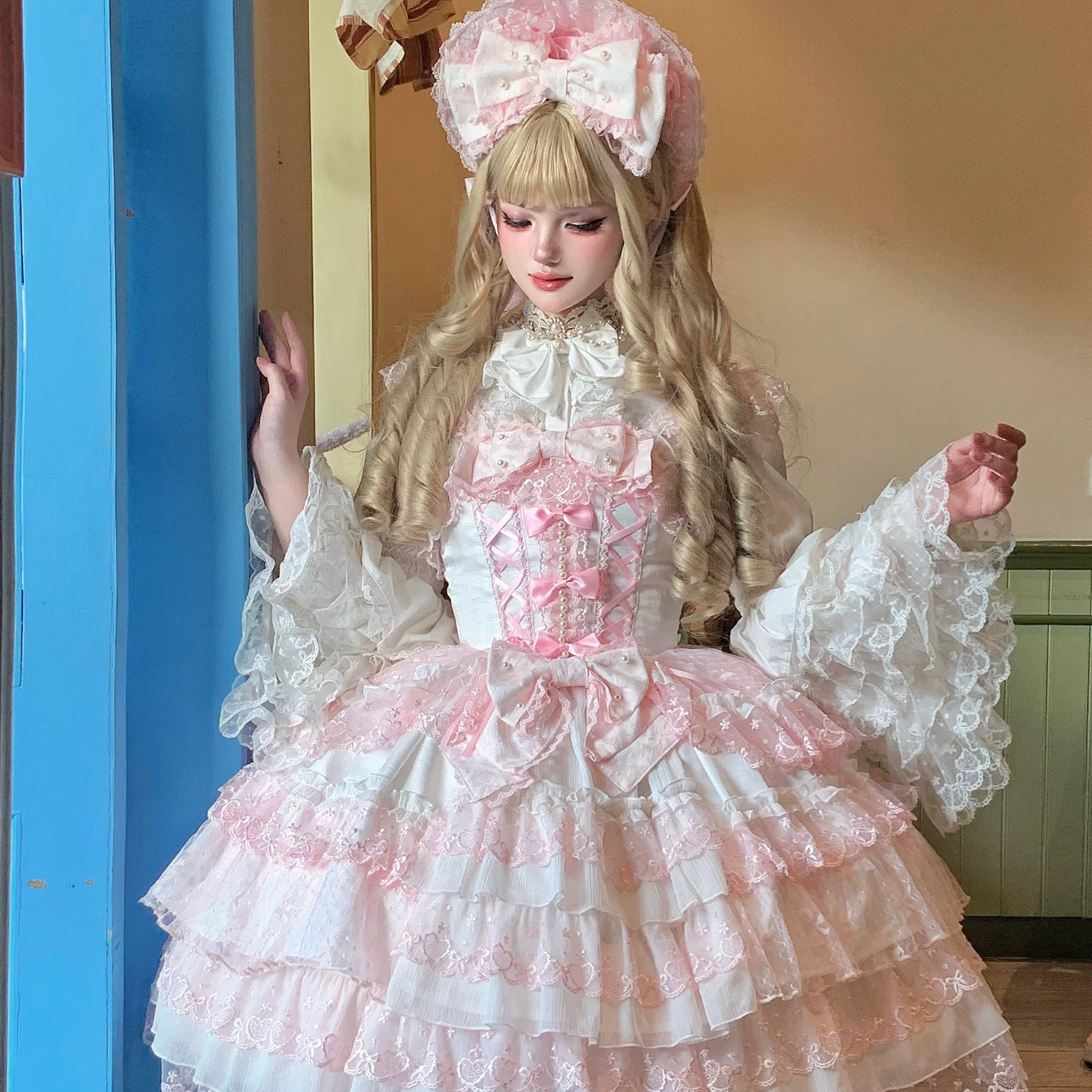 Love Overture - Sweet Lolita Blouse Princess Sleeves Lolita Shirt - Image 3