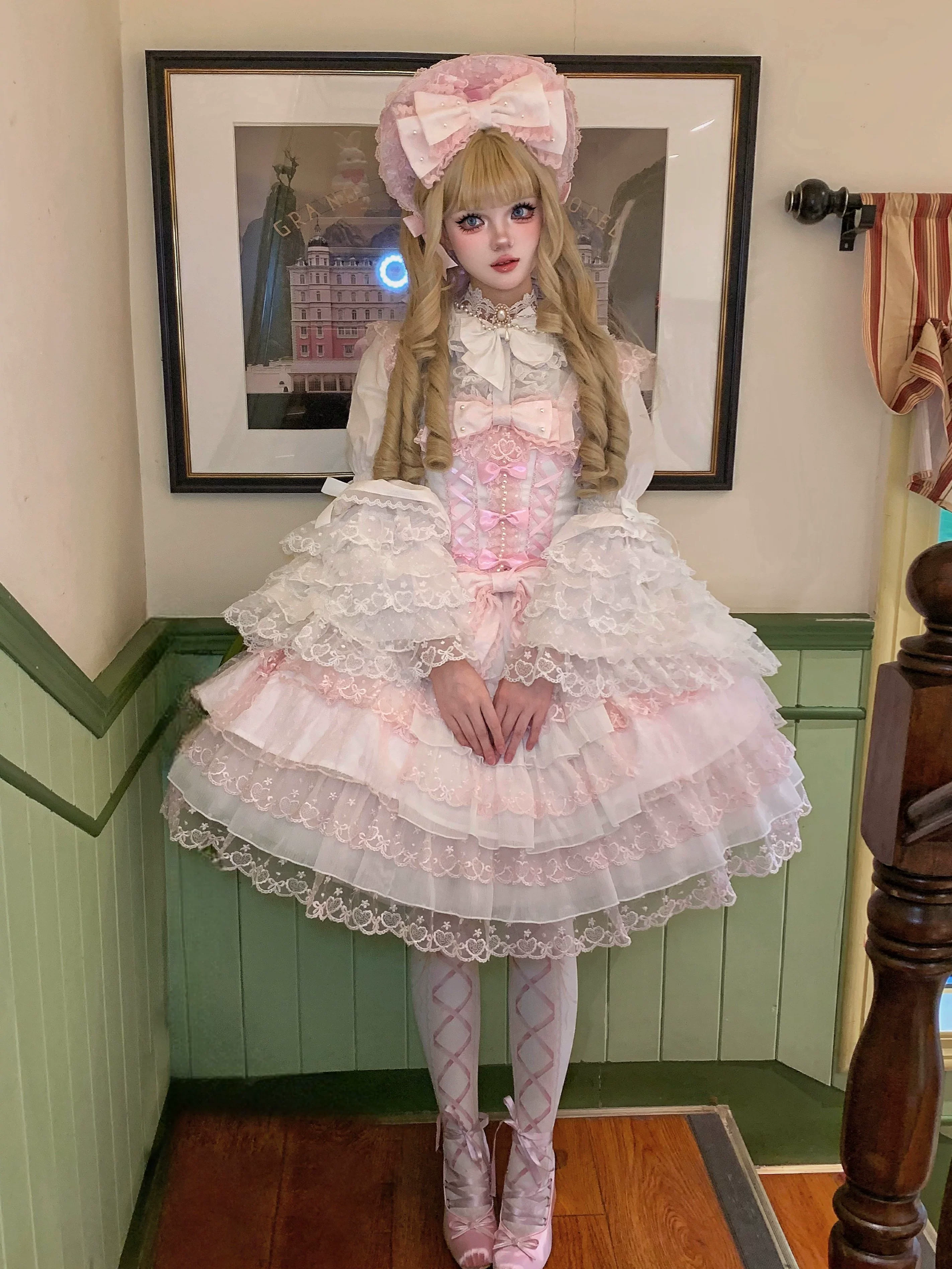 Love Overture - Sweet Lolita Blouse Princess Sleeves Lolita Shirt - Image 4