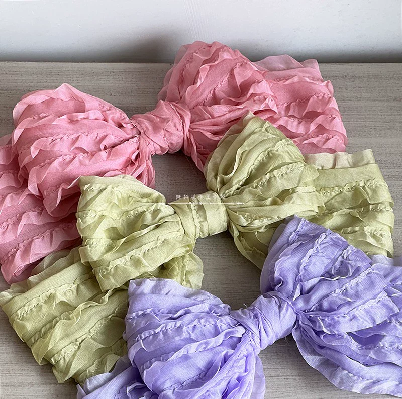 Spring of Mist - Sweet Lolita Bow Hairclip Bowler Hat KC - Image 10