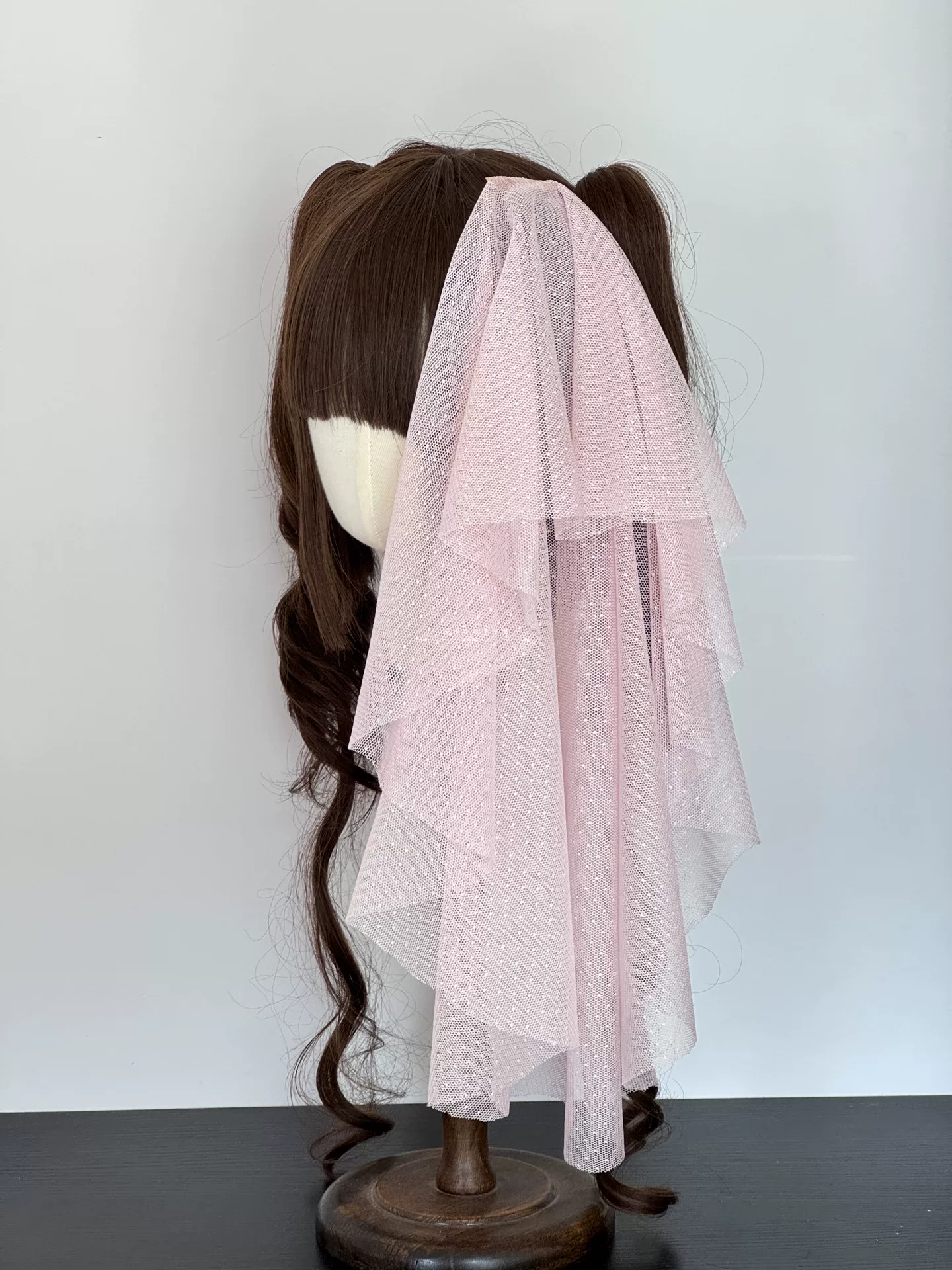 Sweet Lolita Bowknot Top Hat, Lace & Pearl Detail - Image 22