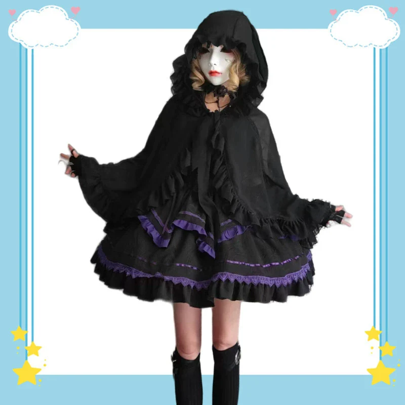 Teddy Bear - Sheer Lolita Cardigan Long Sleeve Lolita Cape Rabbit Ear - Image 10