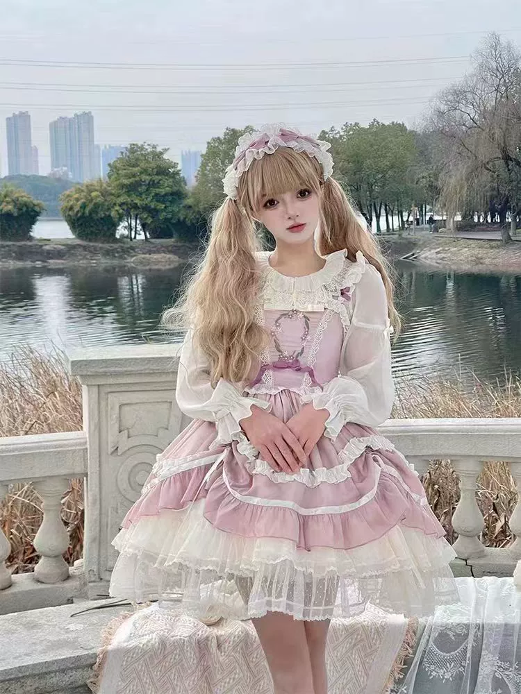 Teddy Bear - Sheer Lolita Cardigan Long Sleeve Lolita Cape Rabbit Ear - Image 12