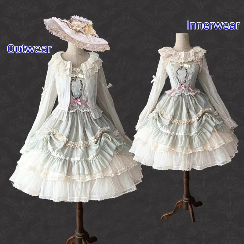 Teddy Bear - Sheer Lolita Cardigan Long Sleeve Lolita Cape Rabbit Ear - Image 20