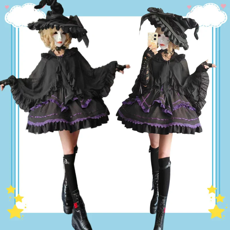 Teddy Bear - Sheer Lolita Cardigan Long Sleeve Lolita Cape Rabbit Ear - Image 9
