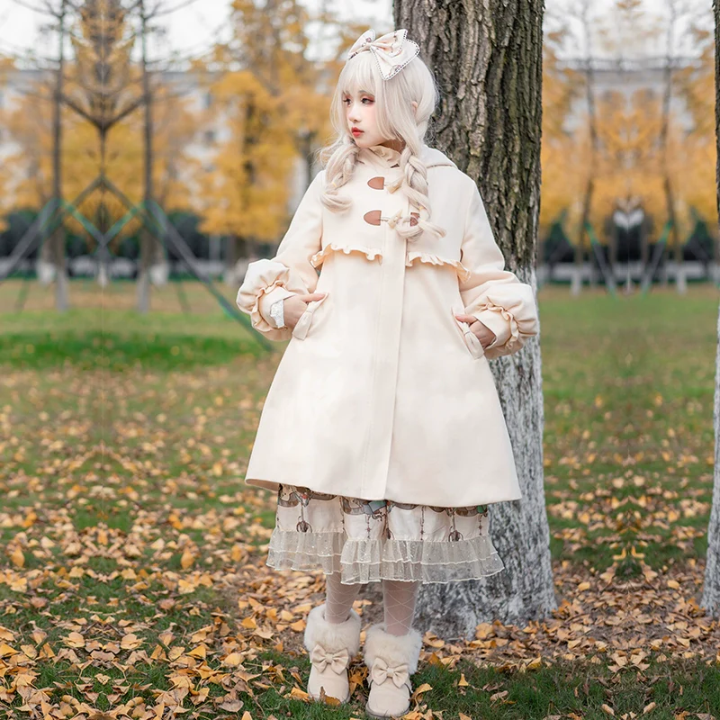 Fairy Cat - Sweet Lolita Coat Autumn and Winter Lolita Outwear - Image 31