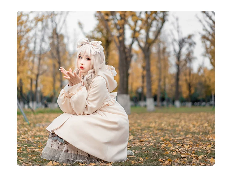 Fairy Cat - Sweet Lolita Coat Autumn and Winter Lolita Outwear - Image 37