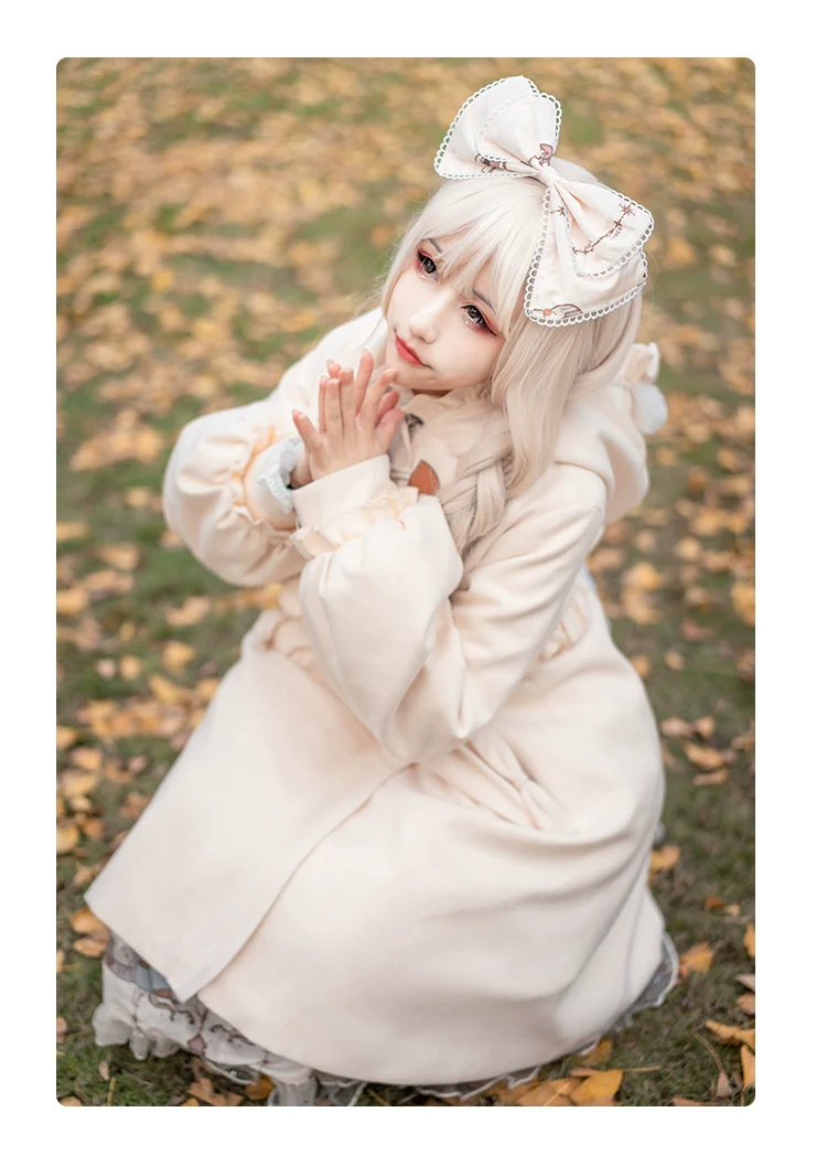 Fairy Cat - Sweet Lolita Coat Autumn and Winter Lolita Outwear - Image 38