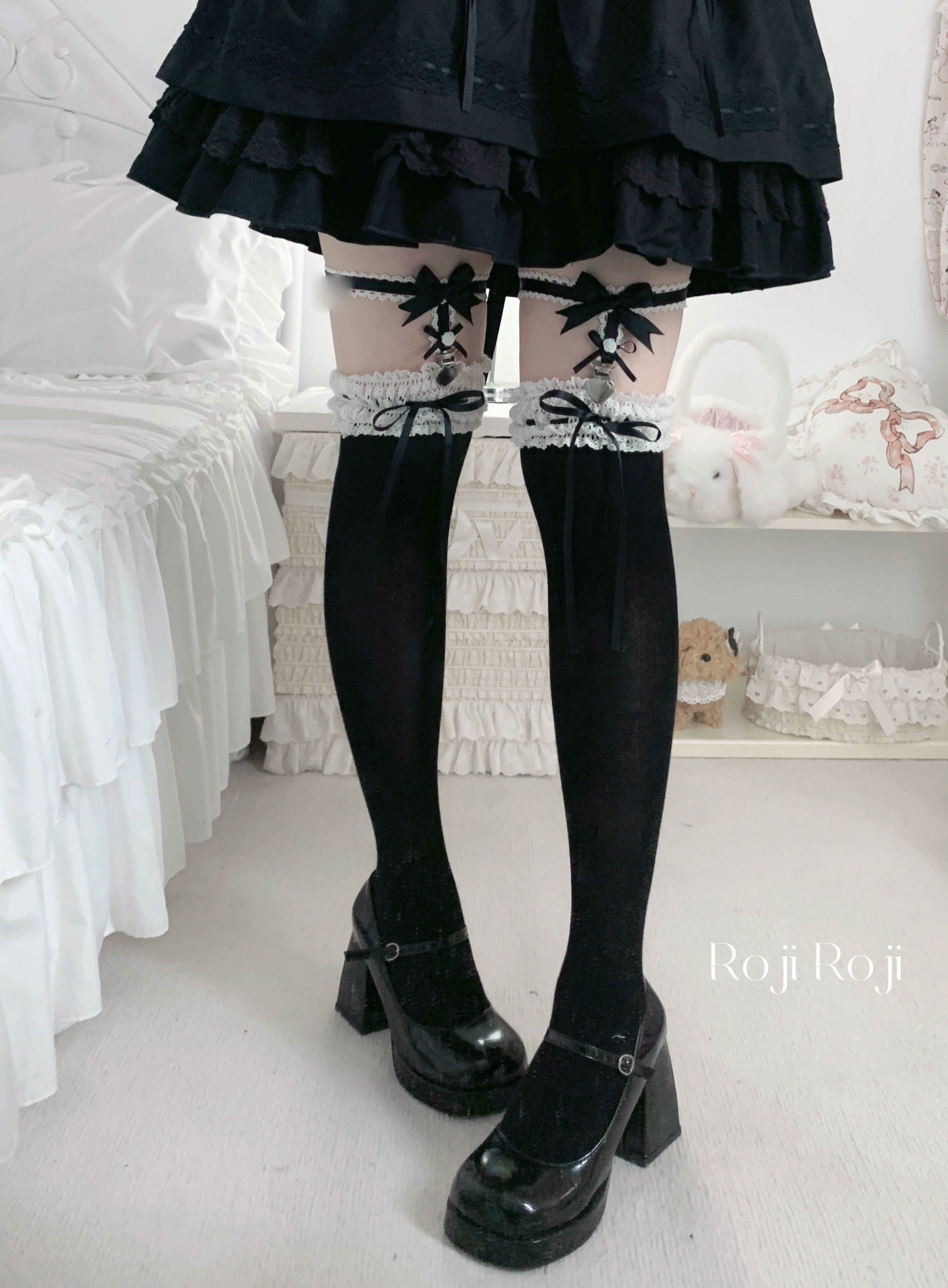 Gentle Town - Sweet Lolita Cotton Calf Socks, Ankle Socks - Image 28