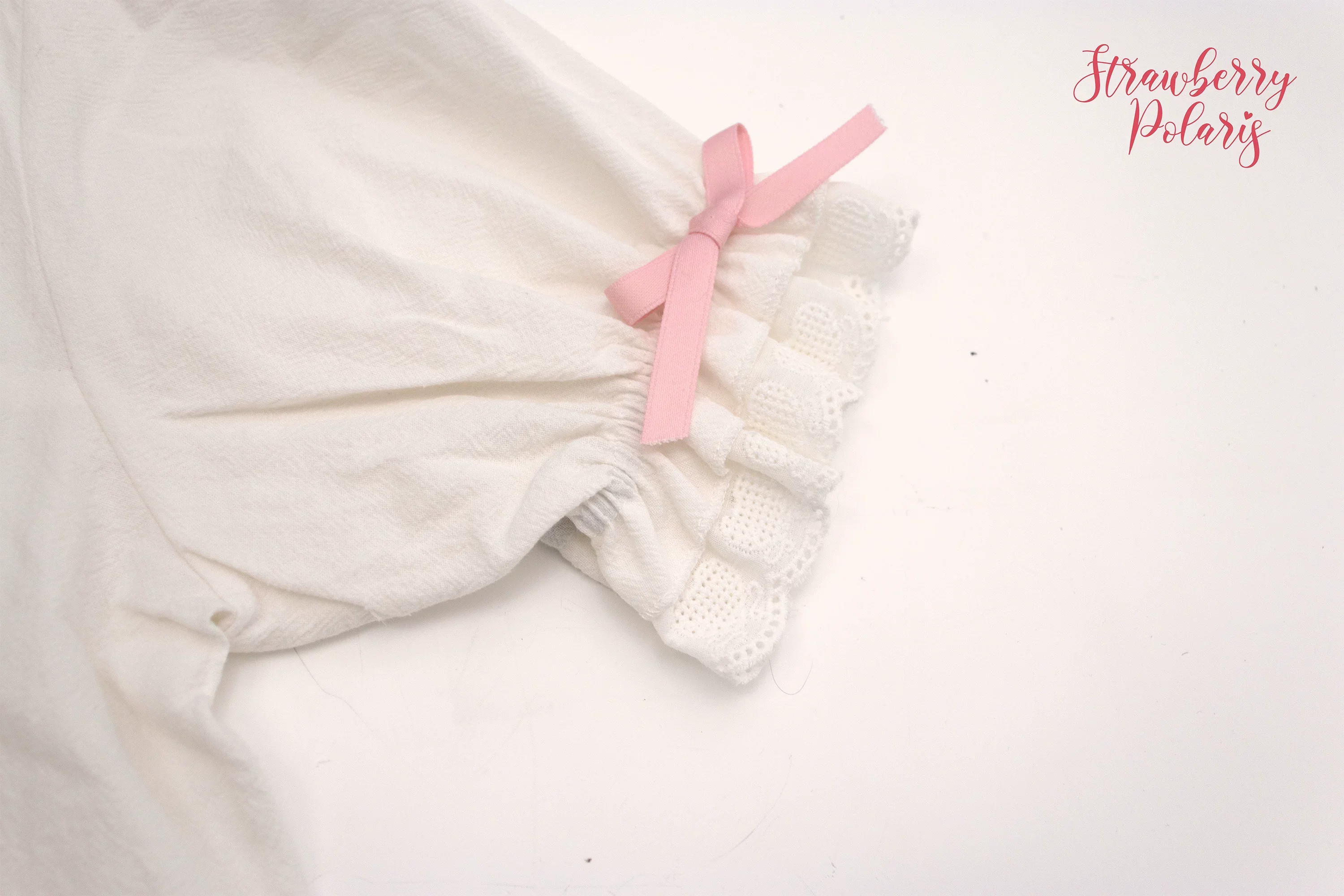 Rabbit Berry Gift Box - Sweet Lolita Cotton Shirt, Peter Pan Collar - Image 6