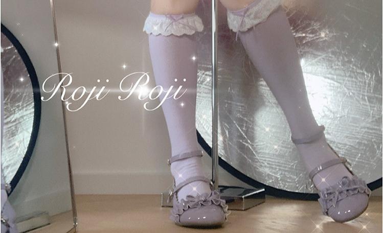 Sweet Lolita Cotton Socks Bow Lace Socks - Image 12