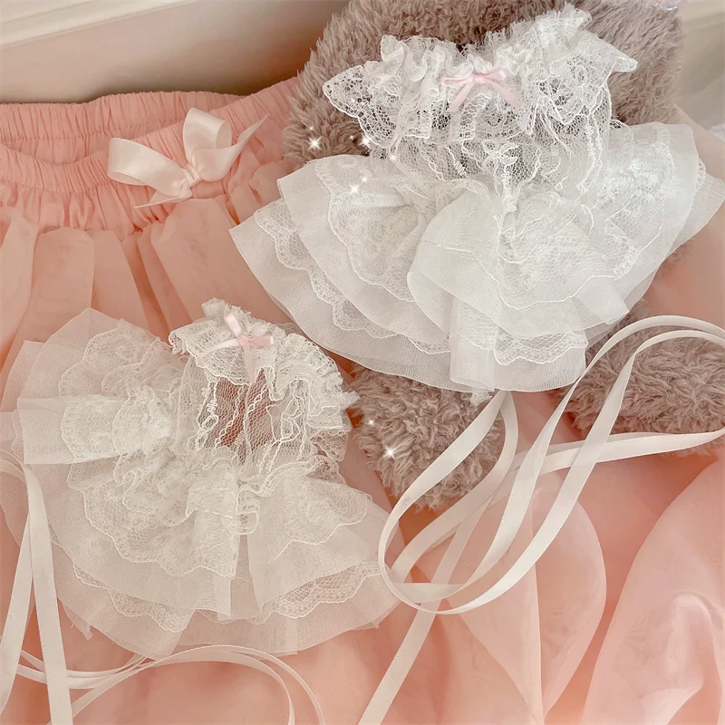 Sweet Lolita Cuffs Ballet Lace Breathable Straps Sleeves - Image 3