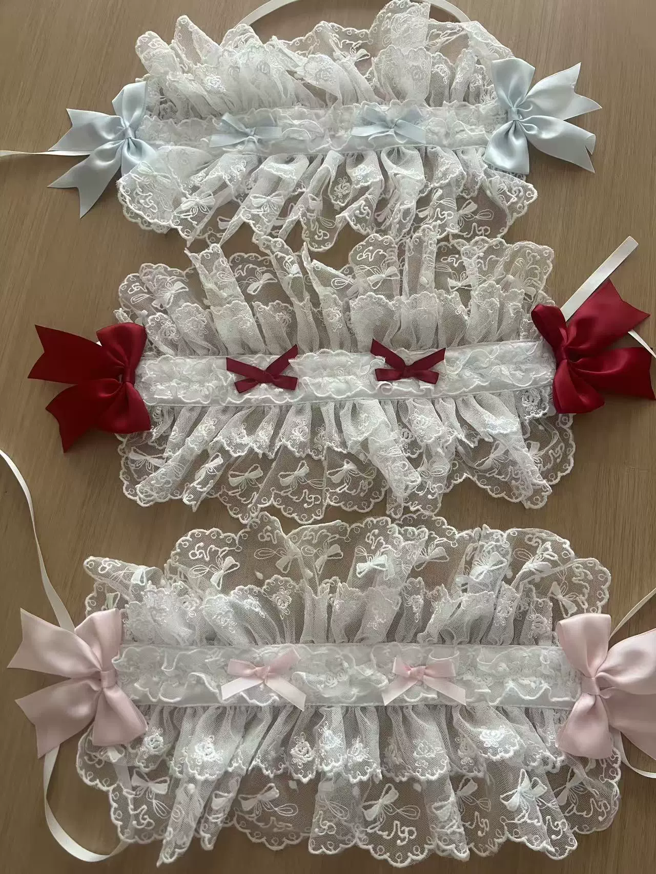 Floral Dream Isle - Sweet Lolita Doll-like JSK Dress, Bows & Lace - Image 36