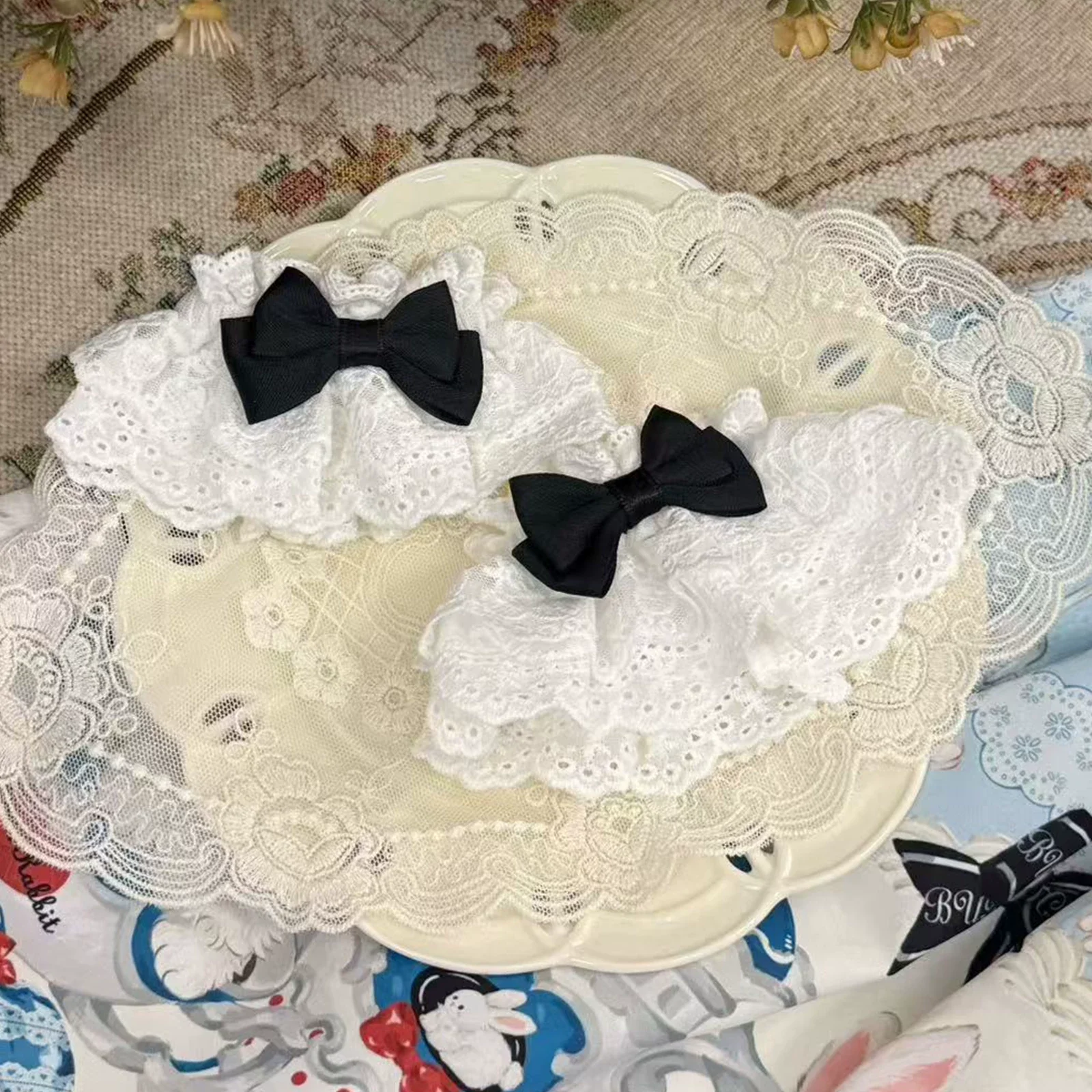 Myth Rabbit Tea Party - Sweet Lolita Dress Set, Bunny Print JSK - Image 72