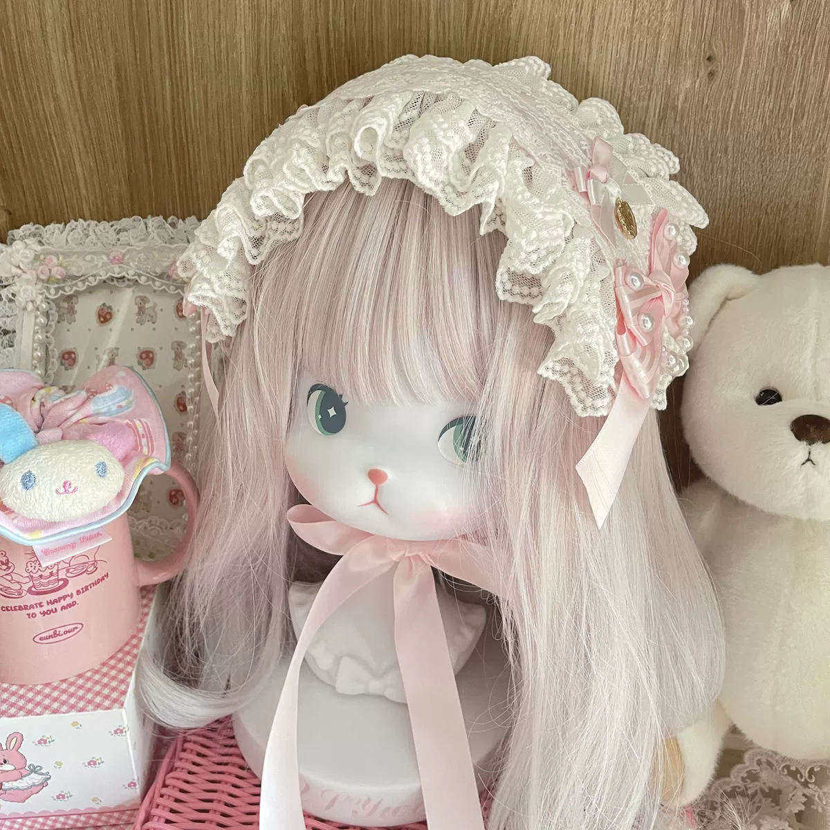 Sweet Lolita Handmade Lace Hairband - Image 4