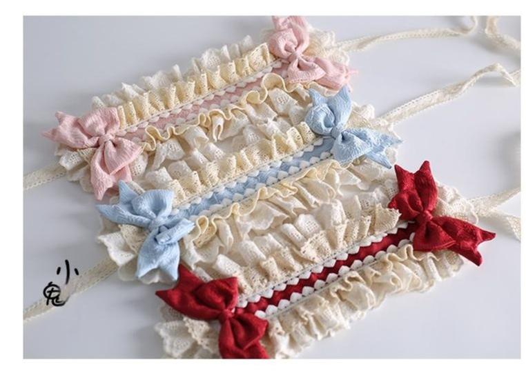 Xiaogui - Sweet Lolita Headband Lace Hairband Ballet Style - Image 10