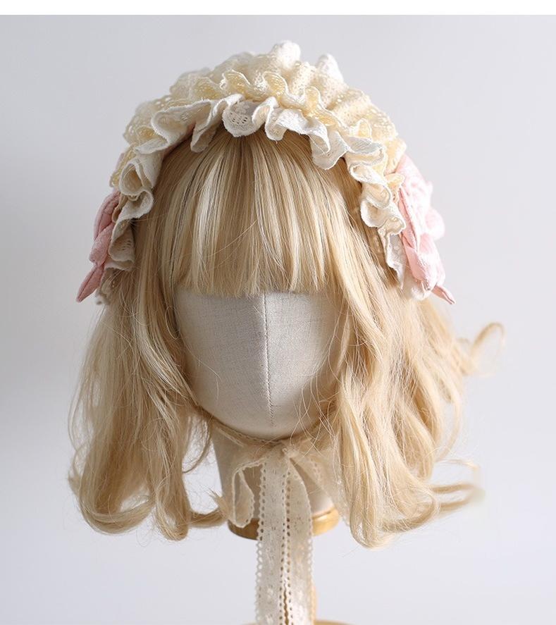 Xiaogui - Sweet Lolita Headband Lace Hairband Ballet Style - Image 7
