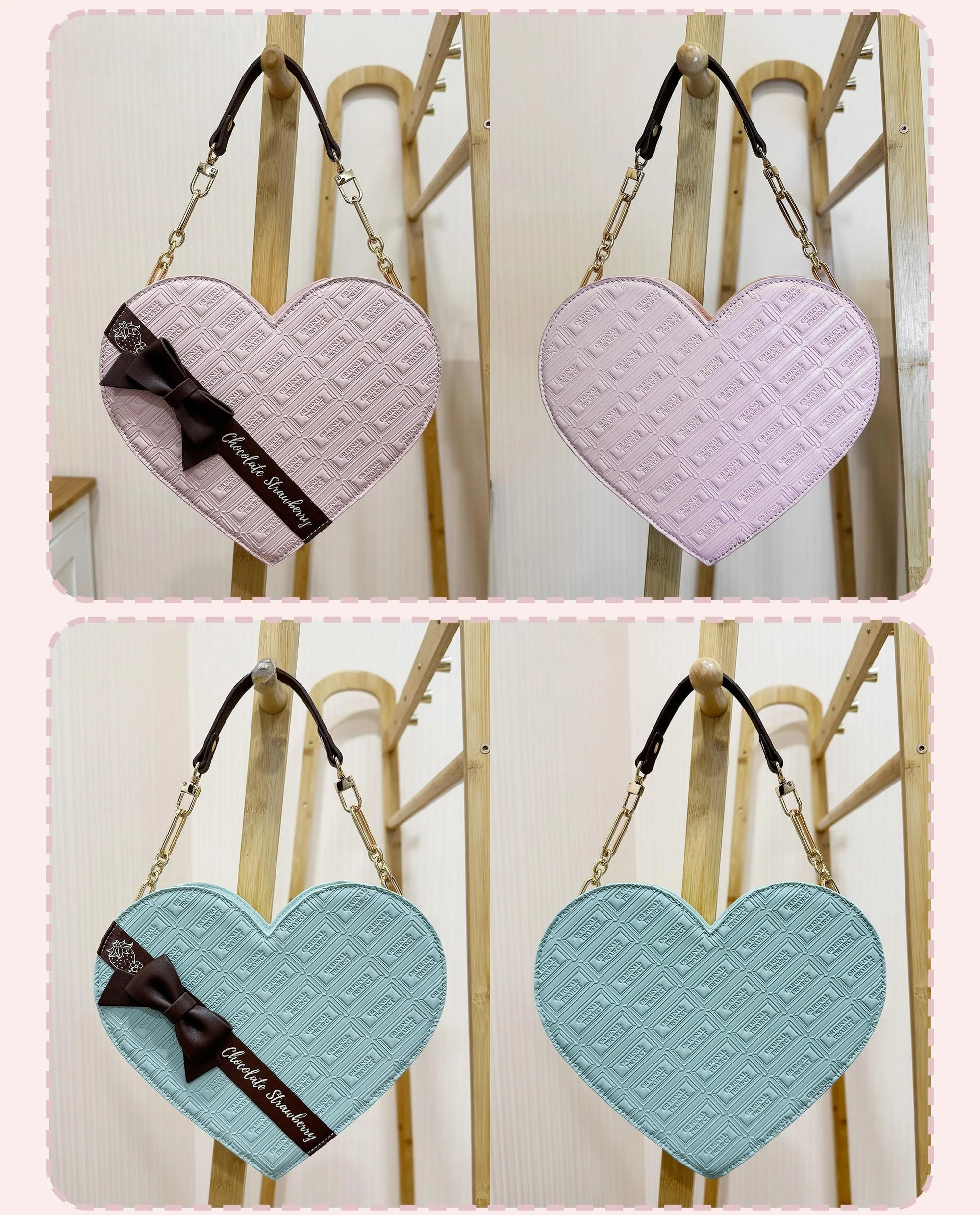 Sweet Lolita Heart-shaped Bag, Chocolate Inspired - Image 10