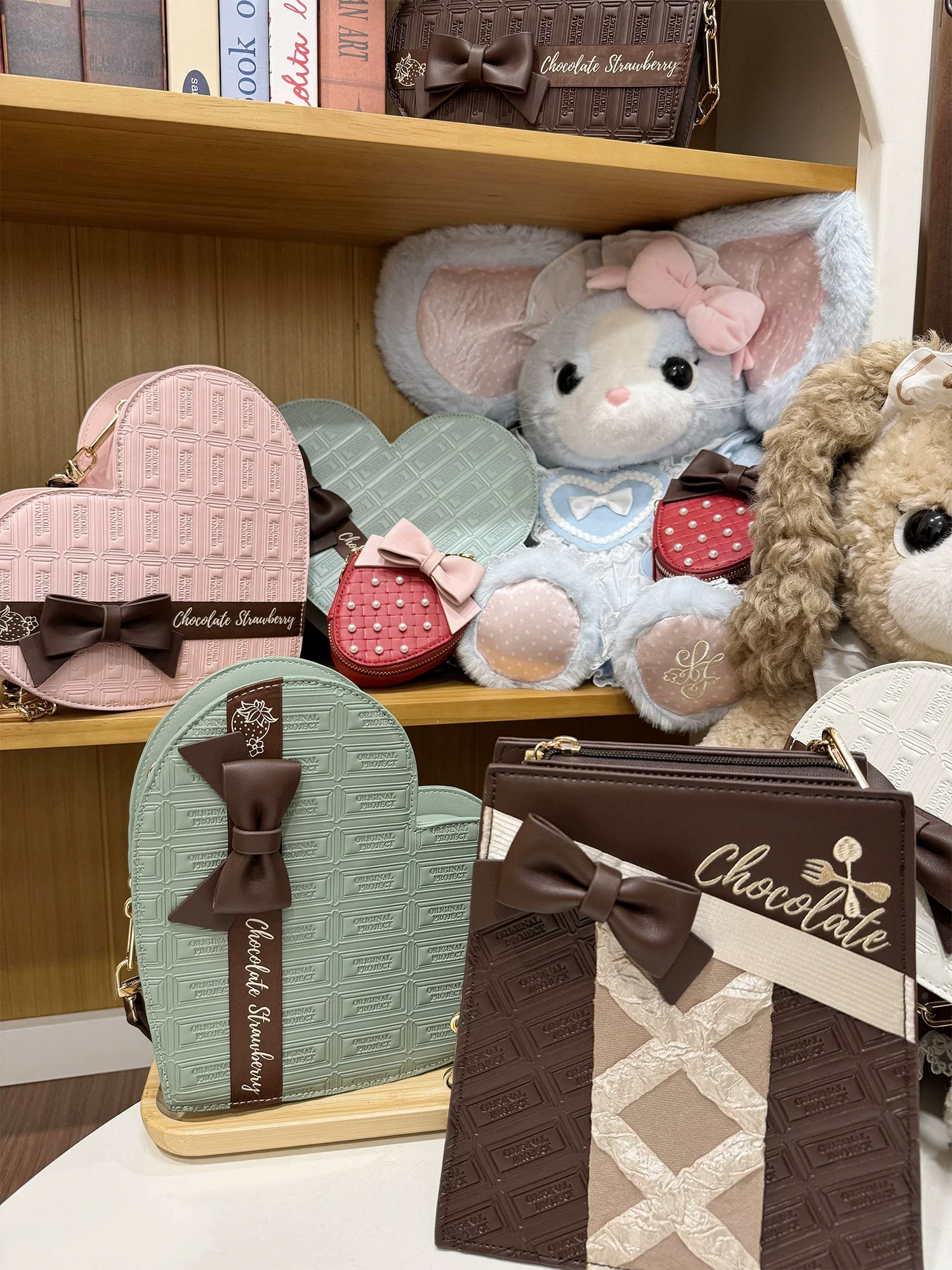 Sweet Lolita Heart-shaped Bag, Chocolate Inspired - Image 16