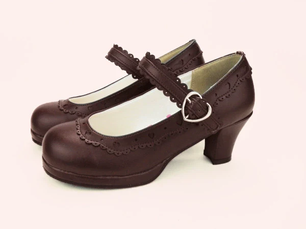 Sweet Lolita Heel Shoes Butterfly Bow Shoes - Image 10
