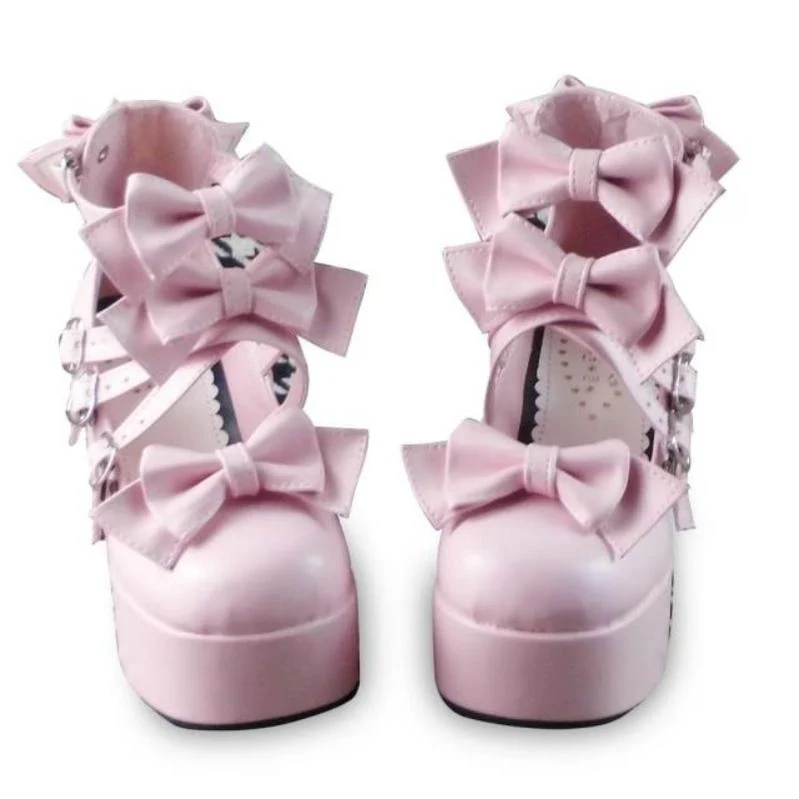 Antaina - Sweet Lolita Heel Shoes Plus Size Shoes - Image 10
