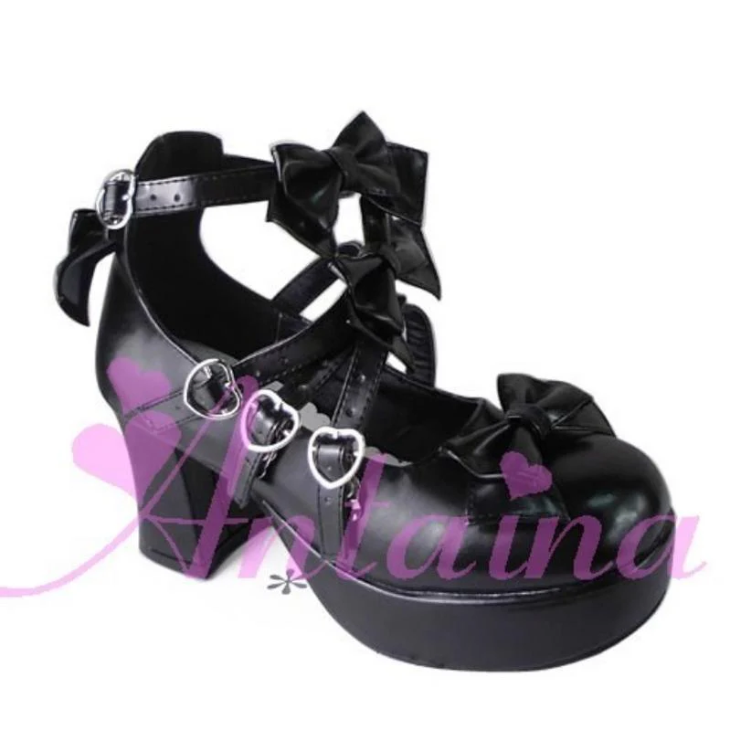 Antaina - Sweet Lolita Heel Shoes Plus Size Shoes - Image 14