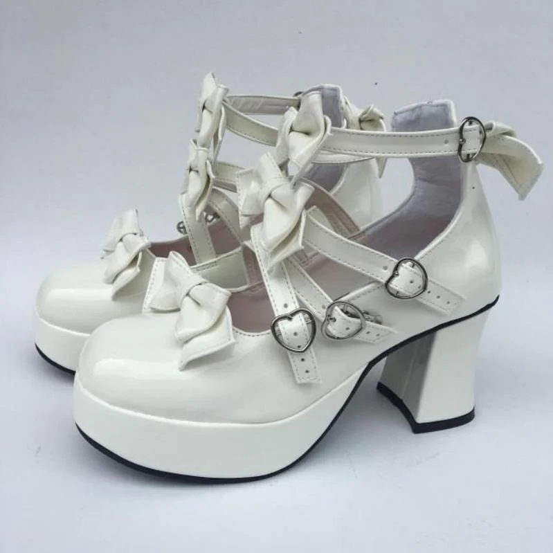 Antaina - Sweet Lolita Heel Shoes Plus Size Shoes - Image 23