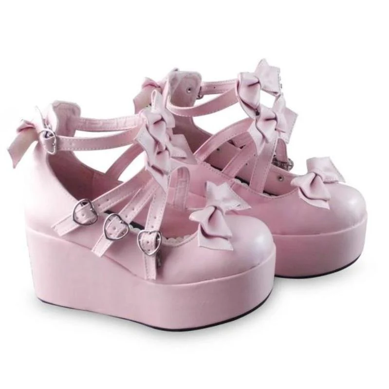 Antaina - Sweet Lolita Heel Shoes Plus Size Shoes - Image 9