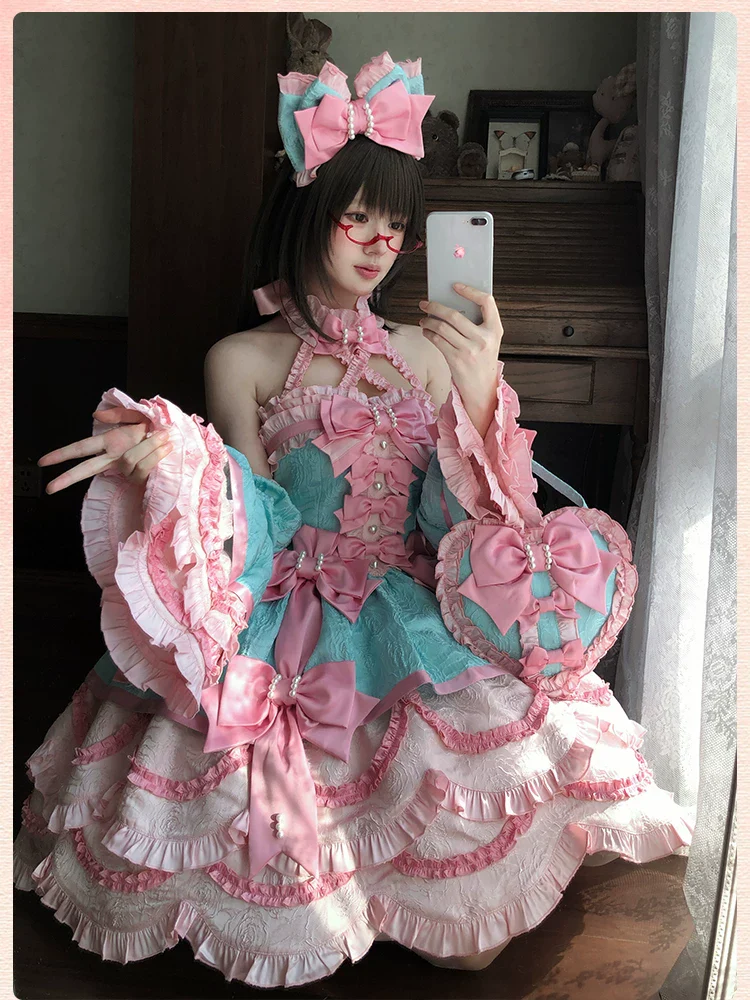 Sweetheart Petal - Sweet Lolita Hime Sleeves, Layered Ruffles - Image 10