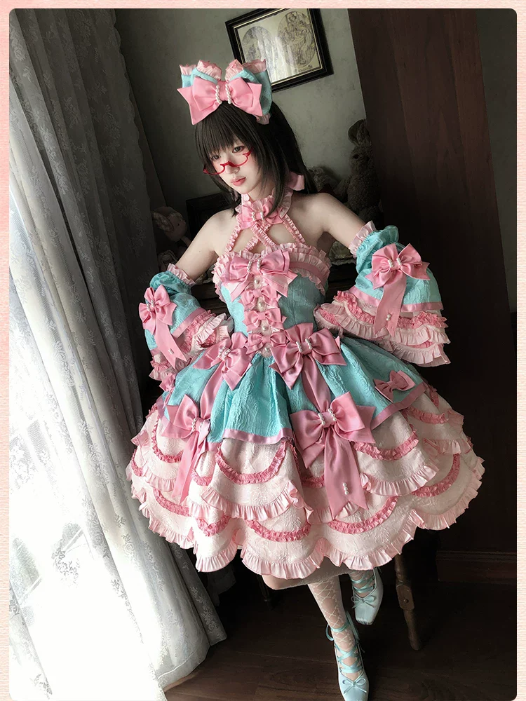 Sweetheart Petal - Sweet Lolita Hime Sleeves, Layered Ruffles - Image 11