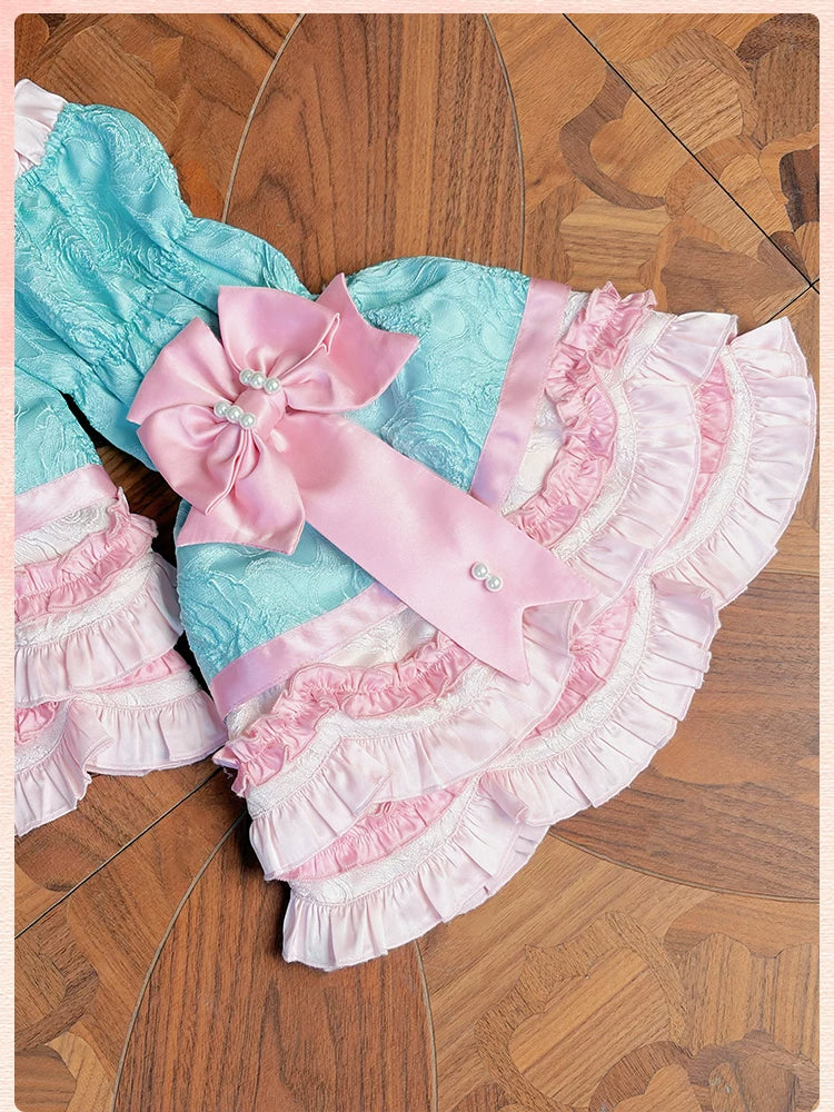Sweetheart Petal - Sweet Lolita Hime Sleeves, Layered Ruffles - Image 6