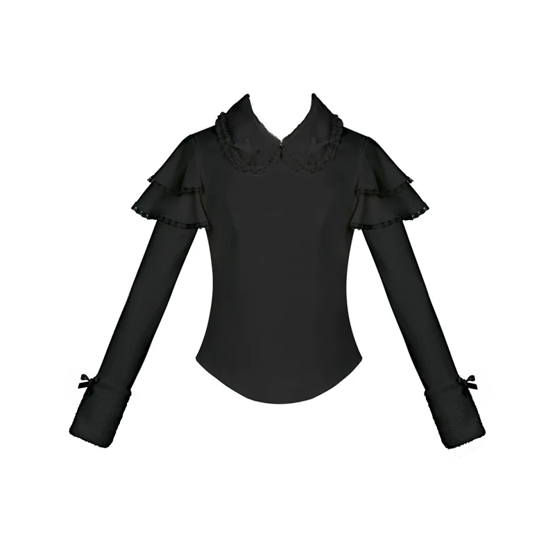 With PUJI - Sweet Lolita Innerwear Autumn and Winter Lolita Sweater - Image 10