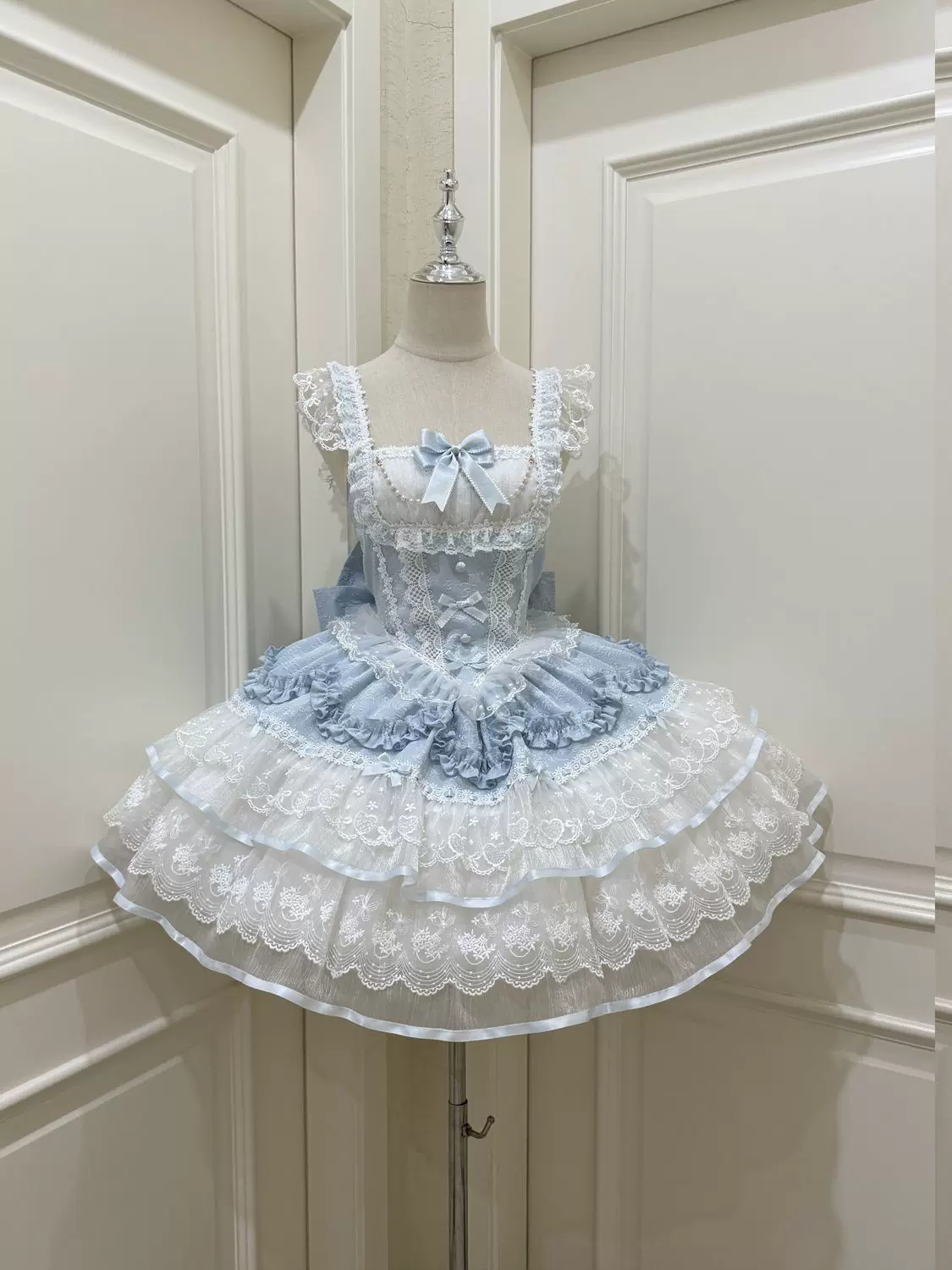 Ballet Dream - Sweet Lolita JSK Dress, Petal-like Layered Skirt