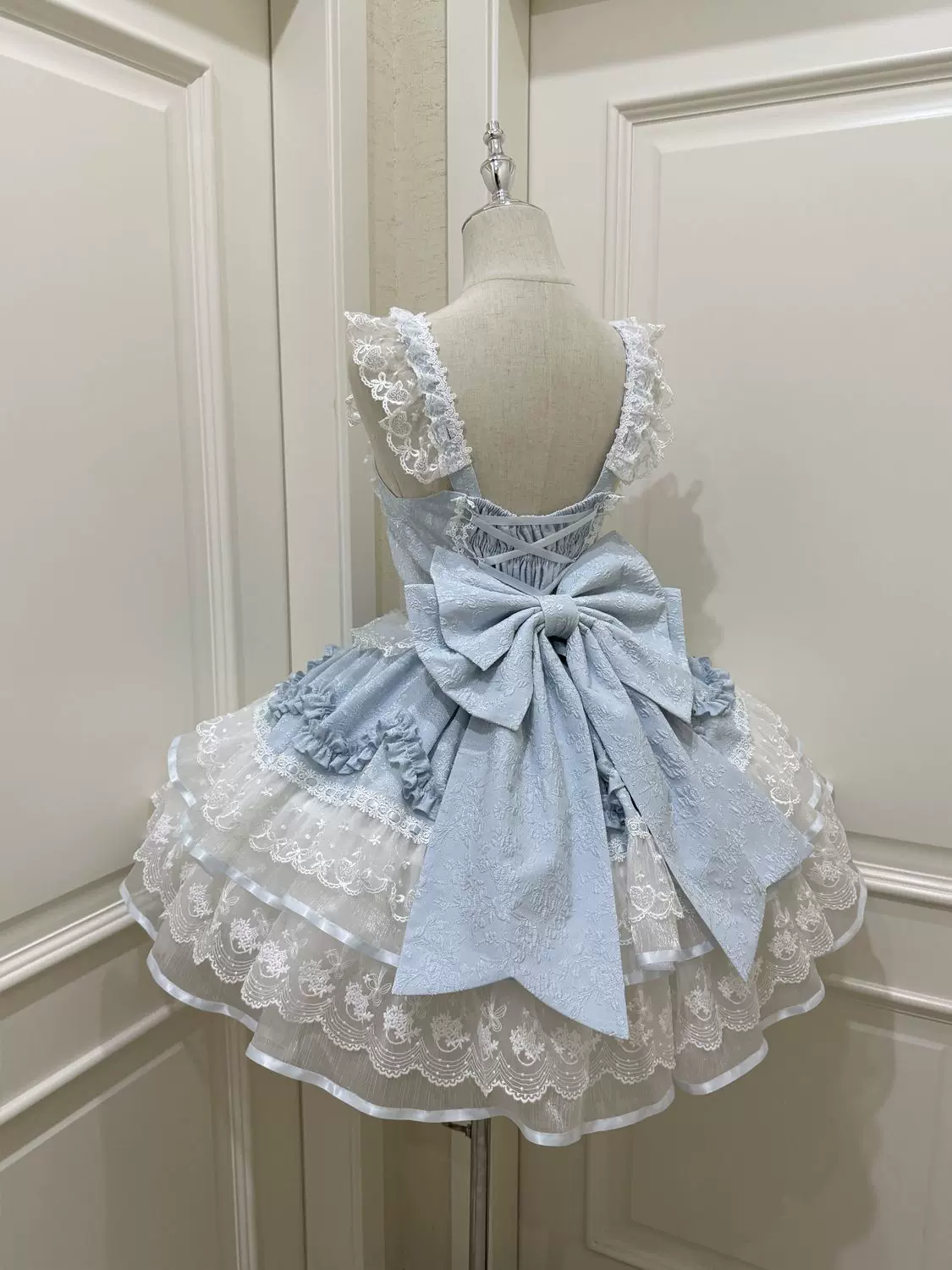 Ballet Dream - Sweet Lolita JSK Dress, Petal-like Layered Skirt - Image 4