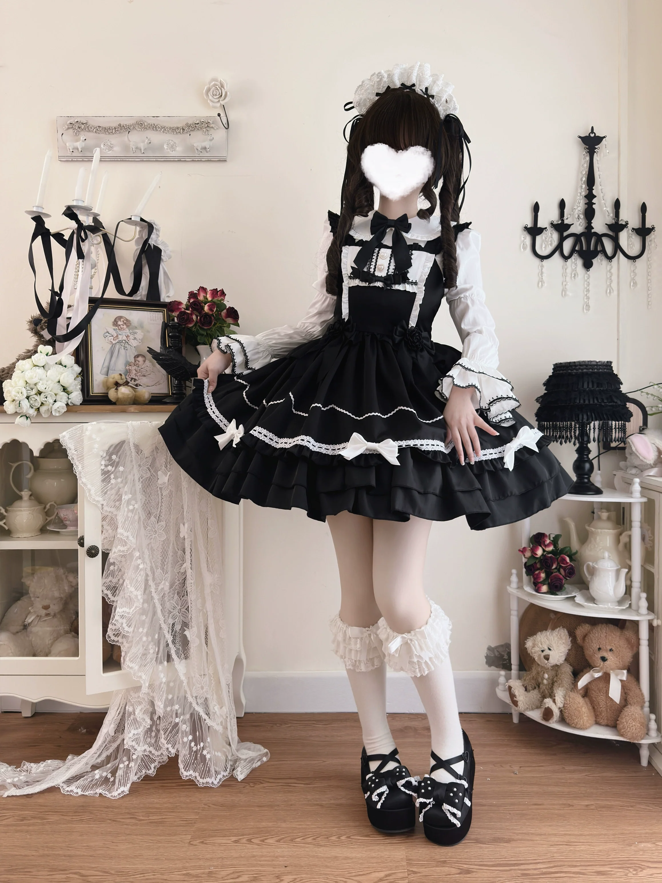 Hanguliang - Paper Shell Cake - Sweet Lolita JSK Dress Summer Dress - Image 12