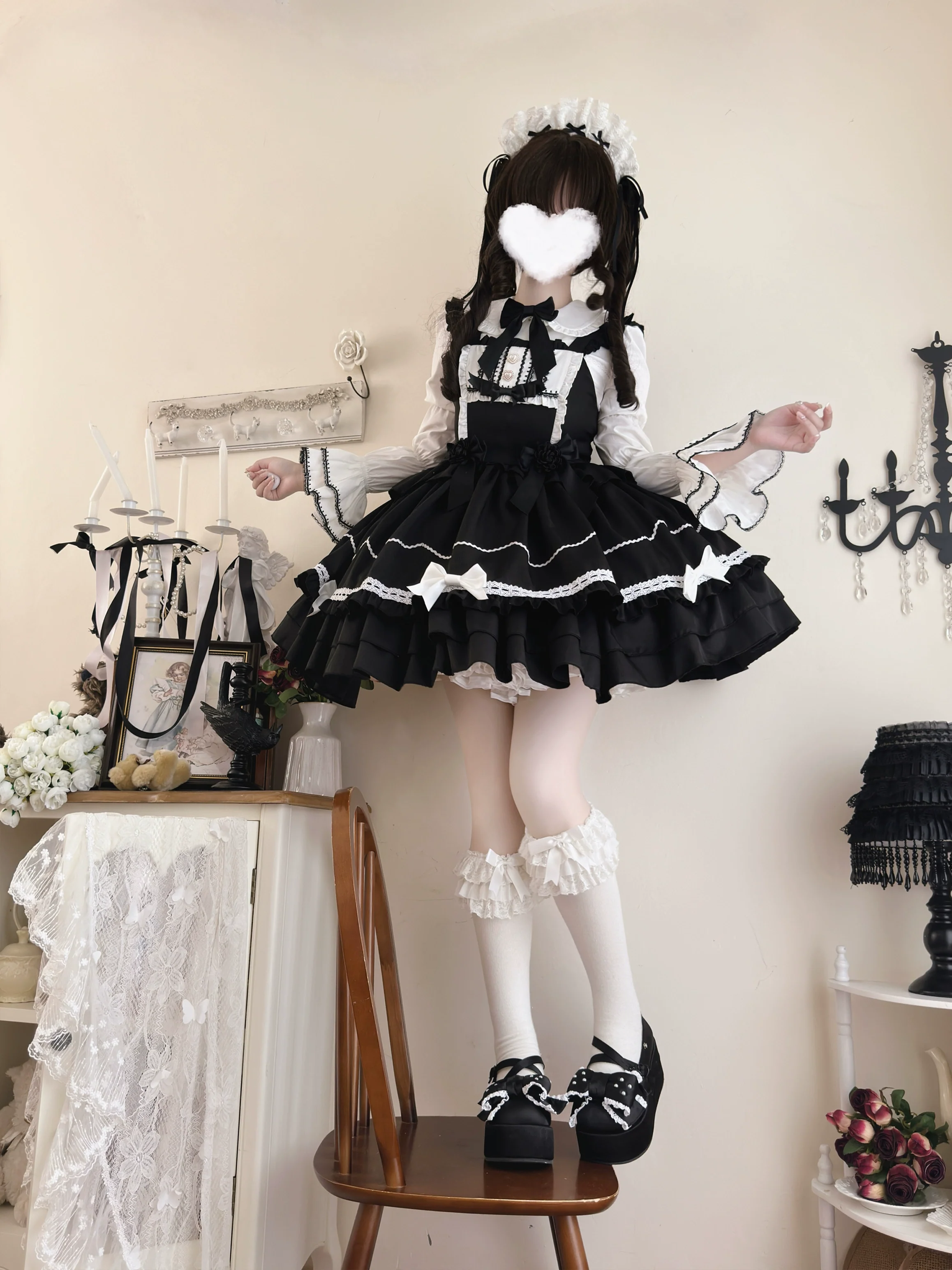 Hanguliang - Paper Shell Cake - Sweet Lolita JSK Dress Summer Dress - Image 13