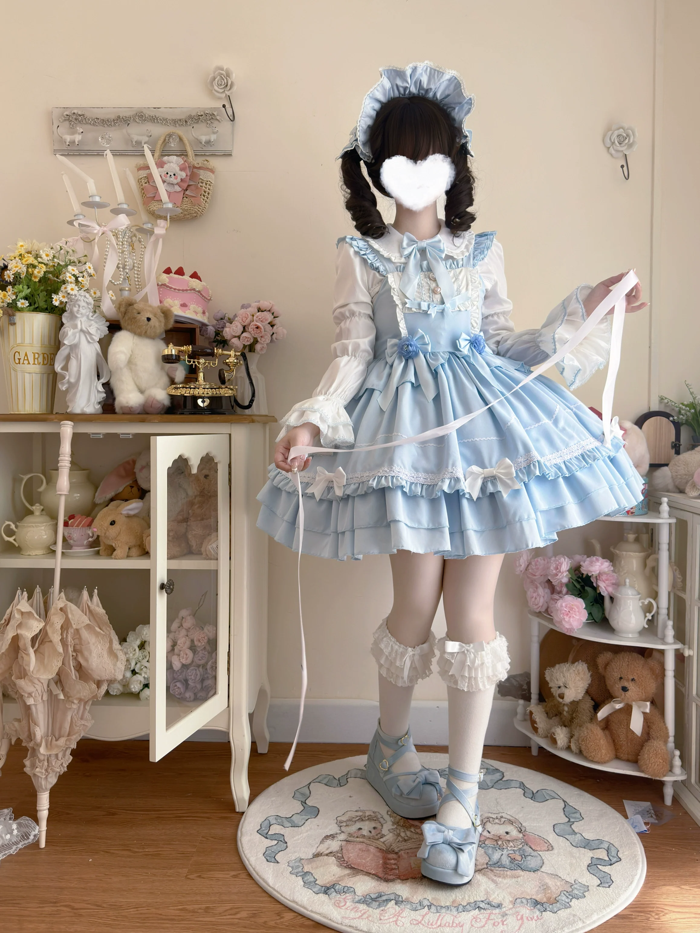 Hanguliang - Paper Shell Cake - Sweet Lolita JSK Dress Summer Dress - Image 6