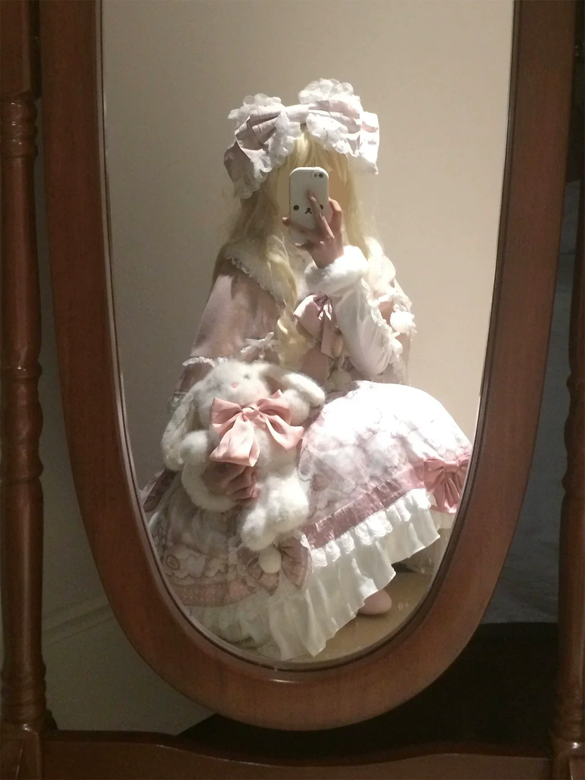 Matutu - Dessert Catlets - Sweet Lolita JSK, Strawberry And Cat Prints - Image 13