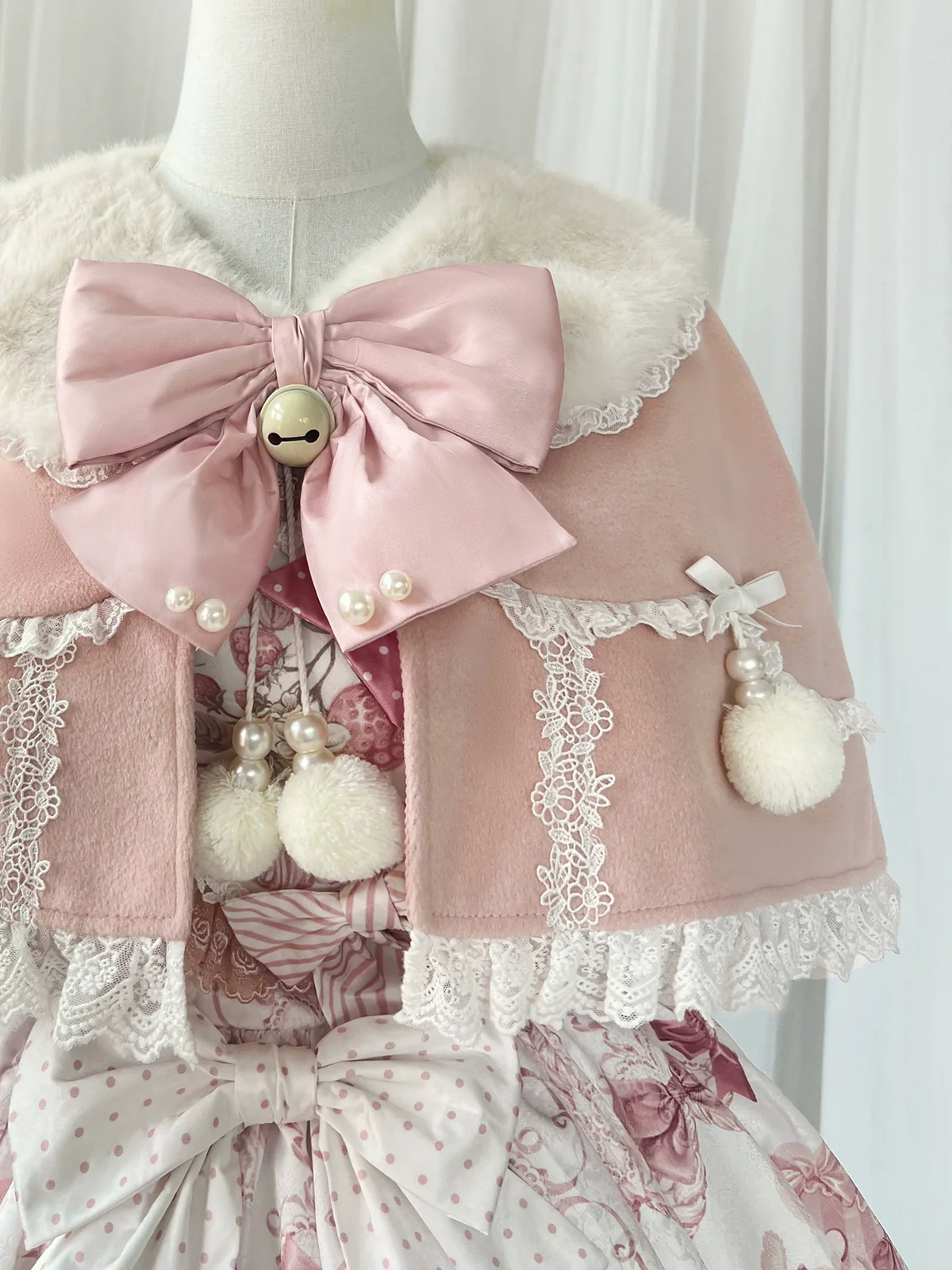 Matutu - Dessert Catlets - Sweet Lolita JSK, Strawberry And Cat Prints - Image 20