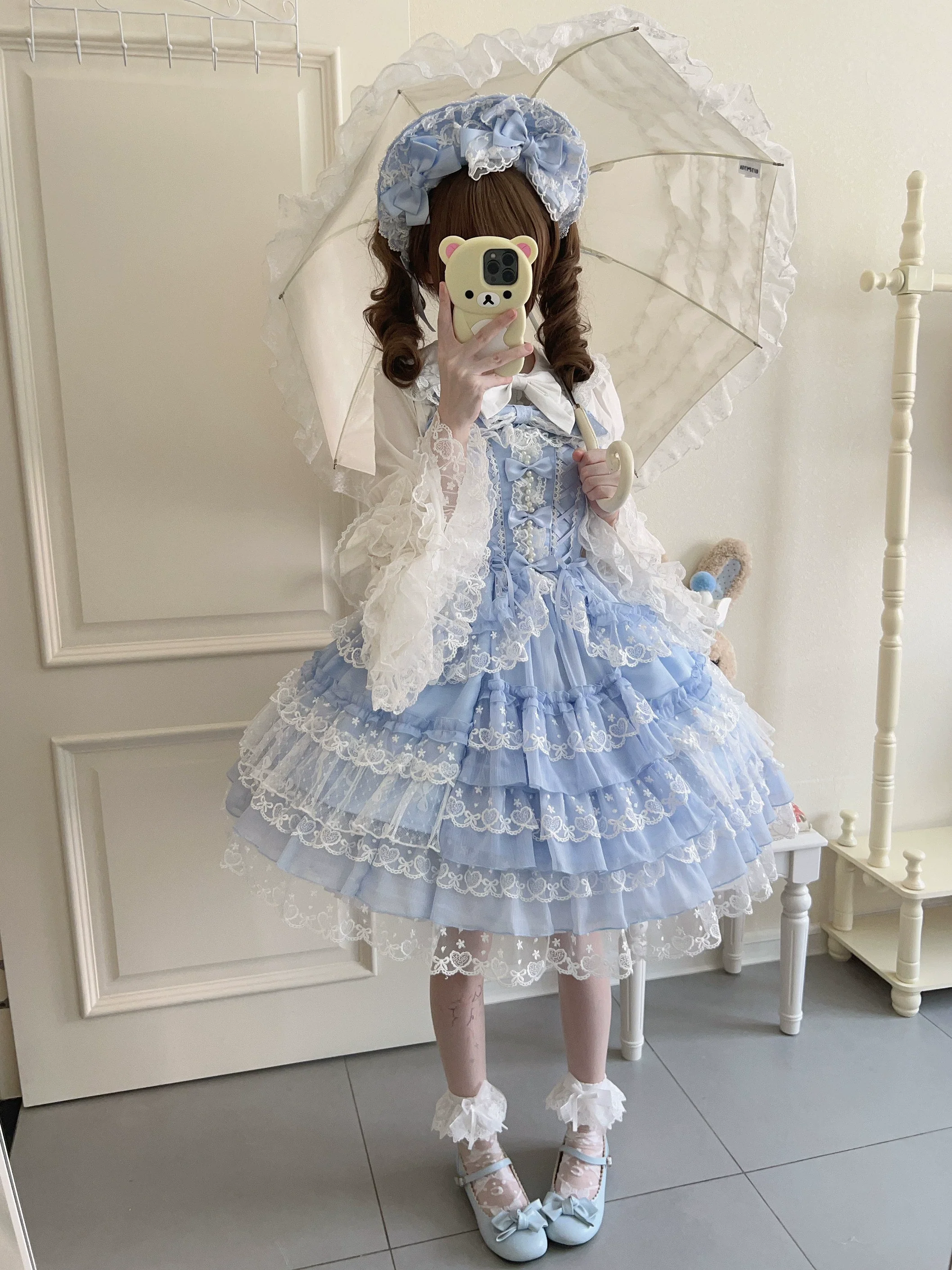 Love Overture - Sweet Lolita JSK, Tiered Ruffles Dress - Image 18