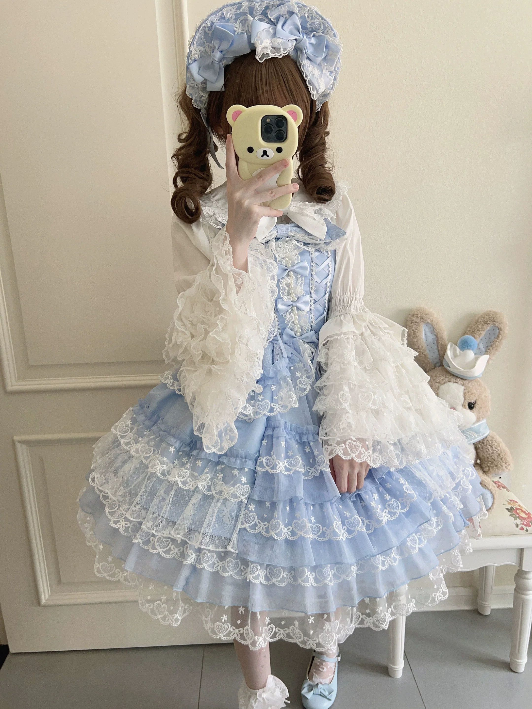 Love Overture - Sweet Lolita JSK, Tiered Ruffles Dress - Image 22