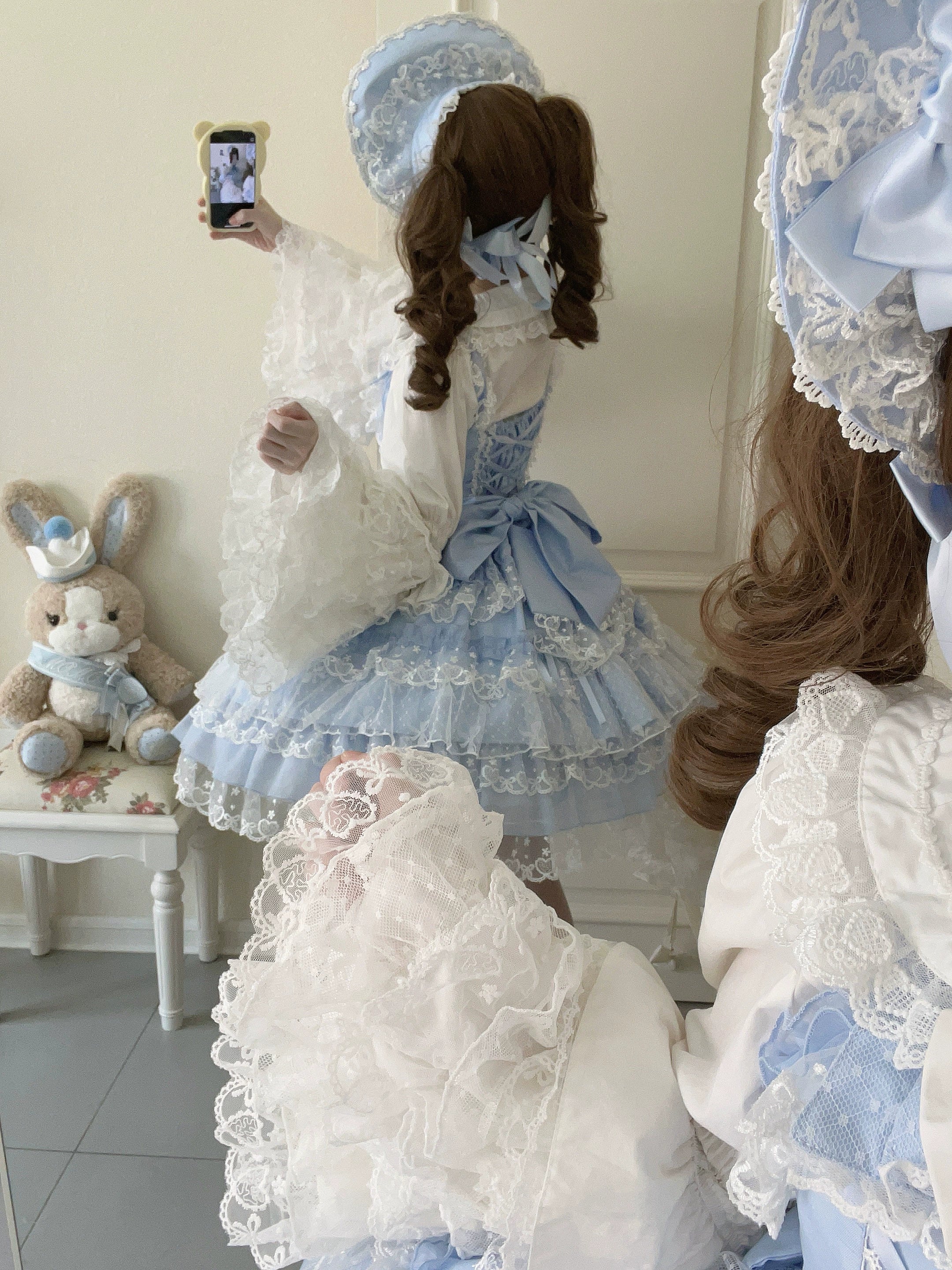 Love Overture - Sweet Lolita JSK, Tiered Ruffles Dress - Image 23