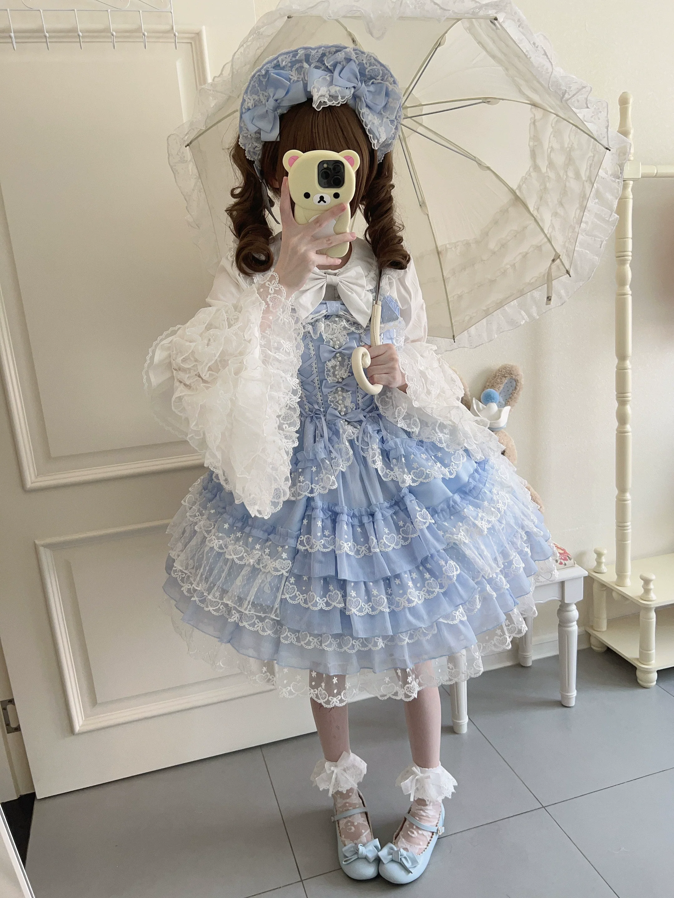 Love Overture - Sweet Lolita JSK, Tiered Ruffles Dress - Image 24