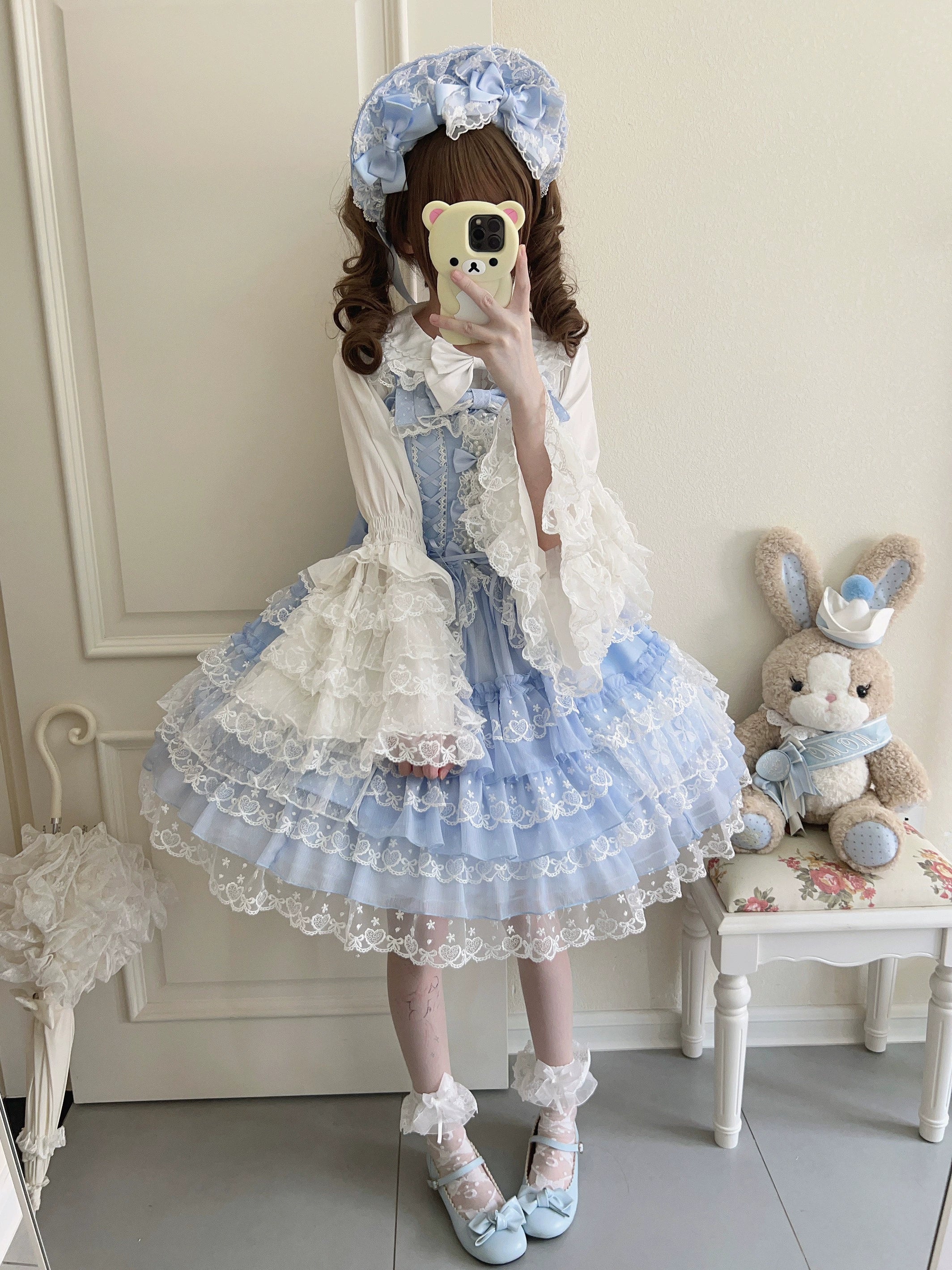 Love Overture - Sweet Lolita JSK, Tiered Ruffles Dress - Image 26