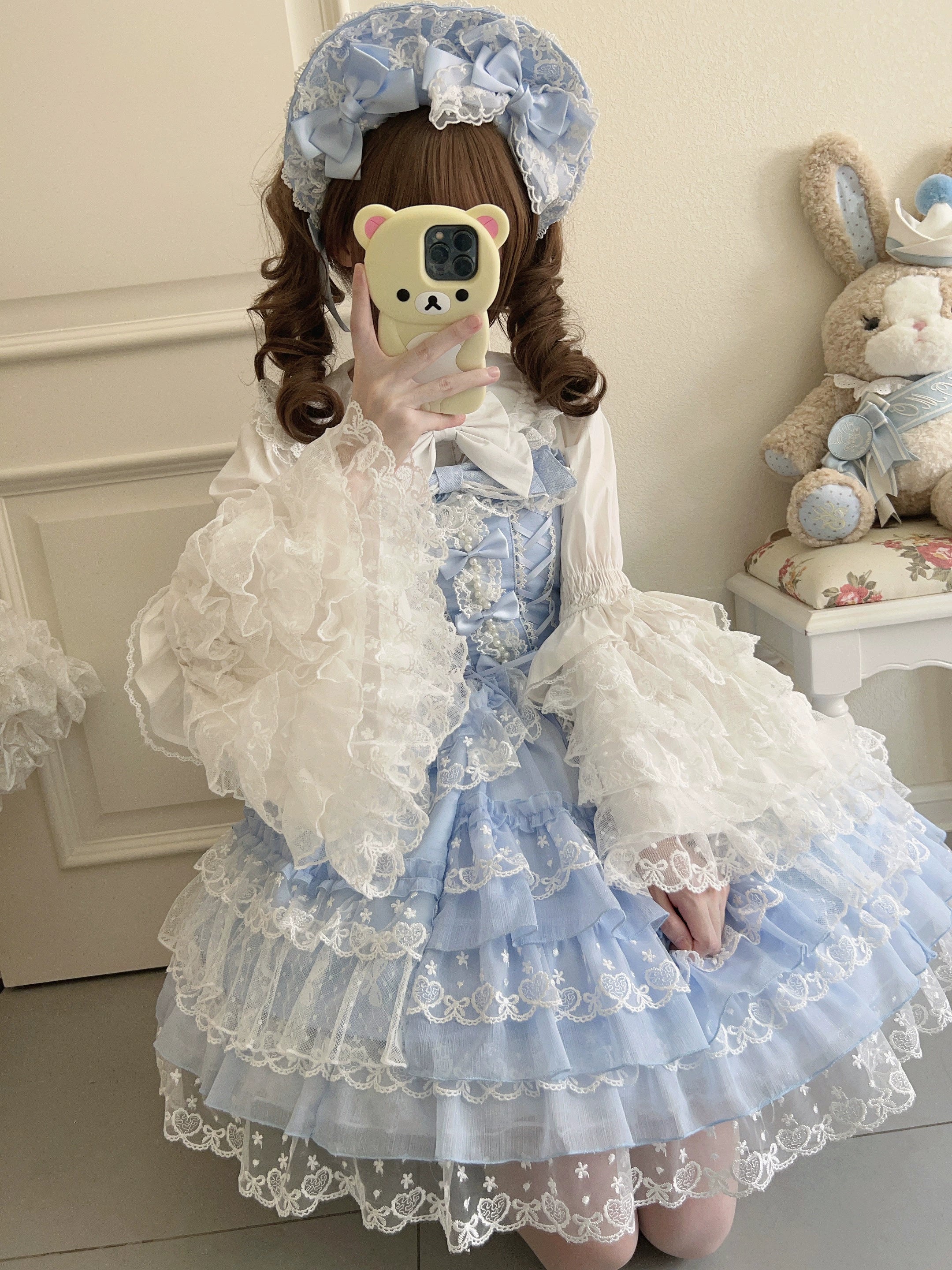 Love Overture - Sweet Lolita JSK, Tiered Ruffles Dress - Image 28