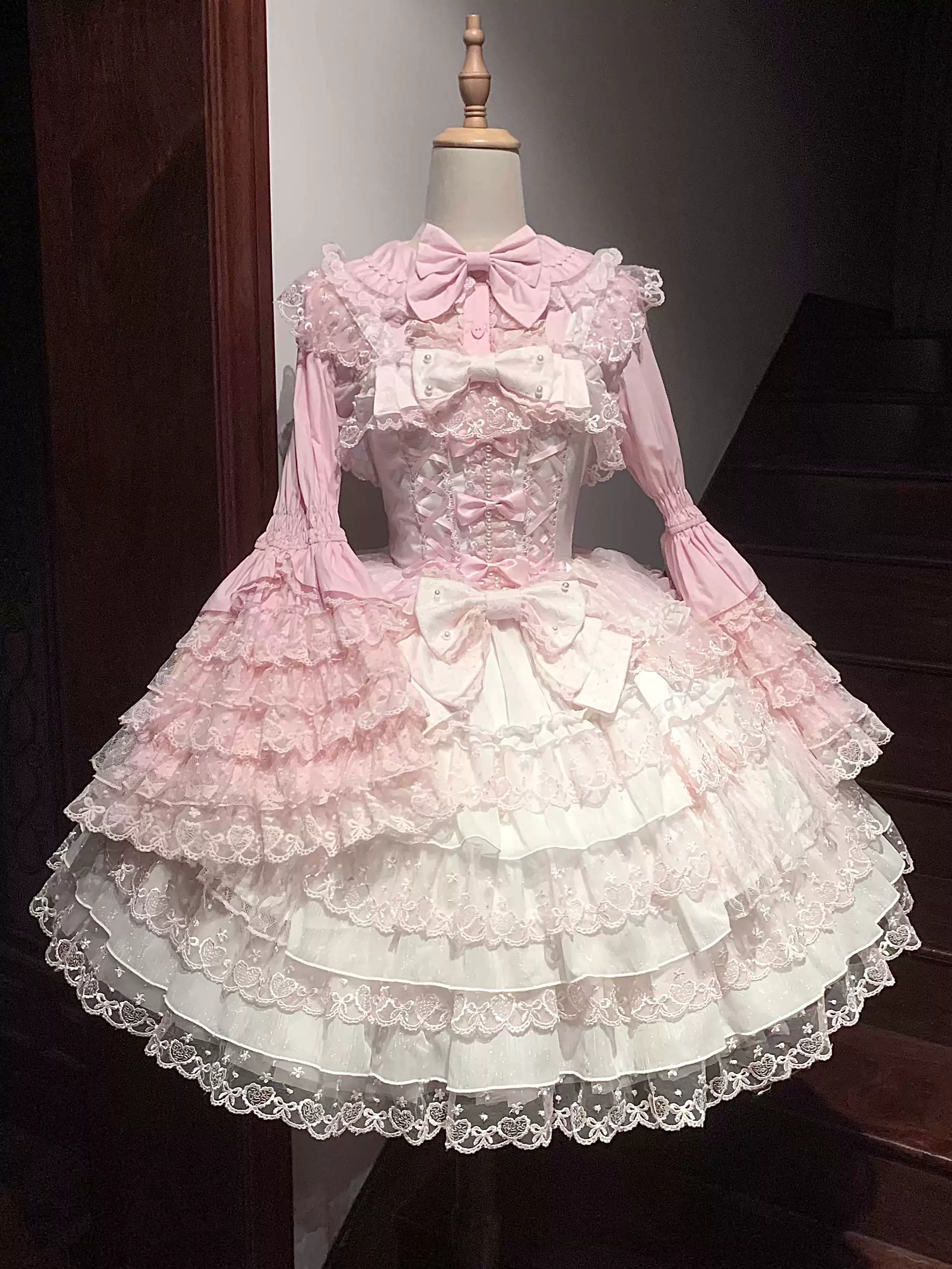 Love Overture - Sweet Lolita JSK, Tiered Ruffles Dress - Image 30